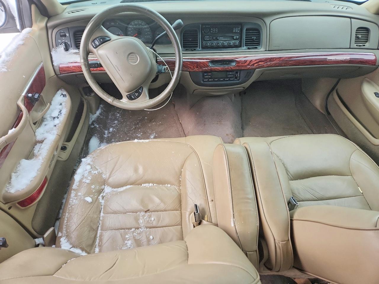 2000 Mercury Grand Marquis Ls Tan vin: 2MEFM75W9YX694798