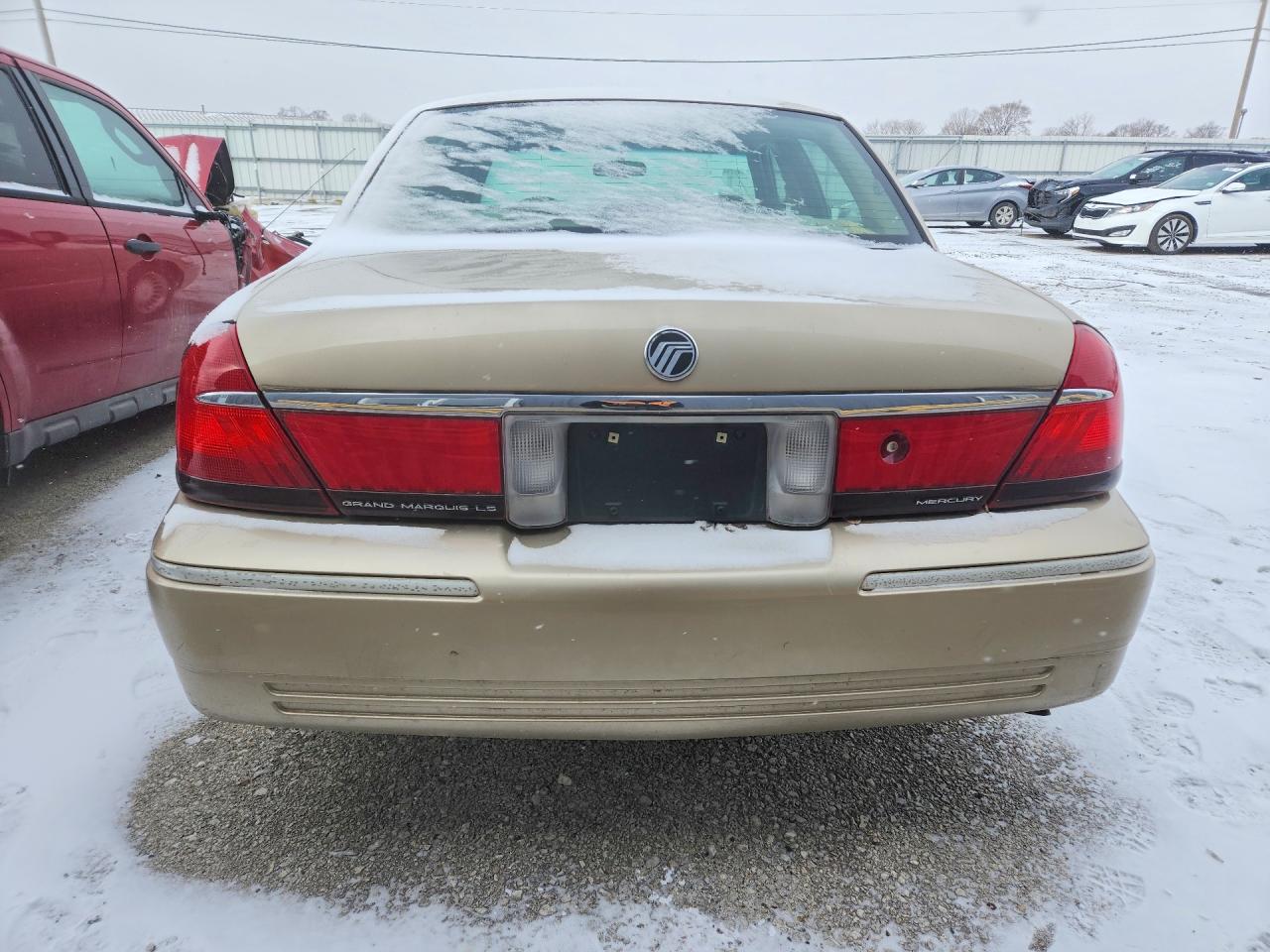 2000 Mercury Grand Marquis Ls Tan vin: 2MEFM75W9YX694798