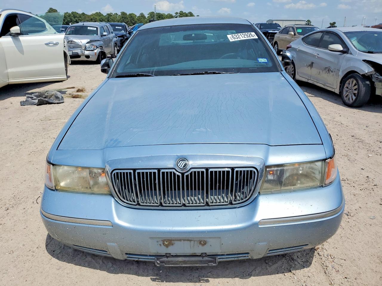 2001 Mercury Grand Marquis Ls Blue vin: 2MEFM75WX1X676557