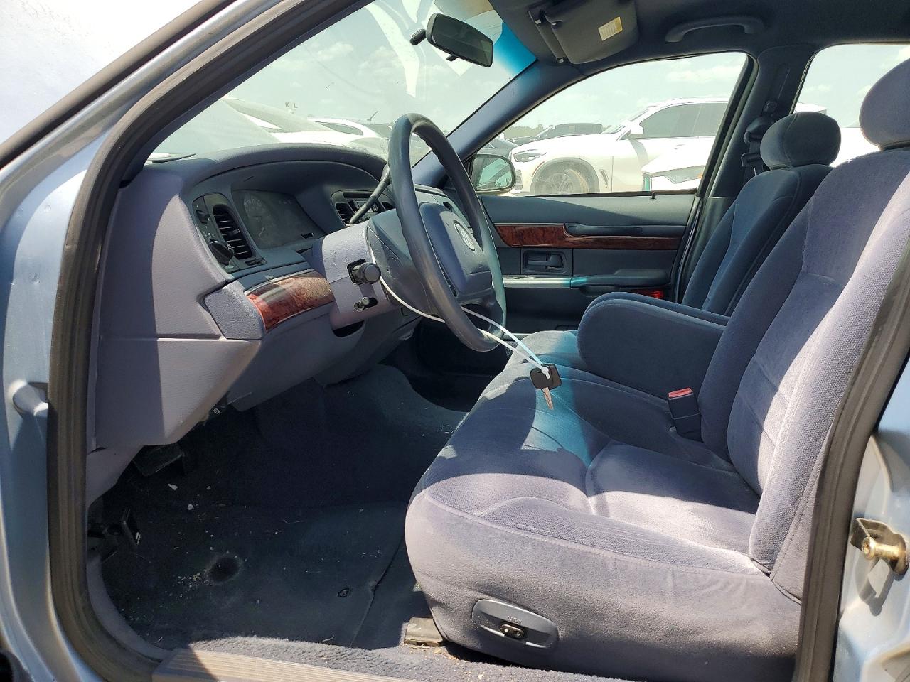 2001 Mercury Grand Marquis Ls Blue vin: 2MEFM75WX1X676557