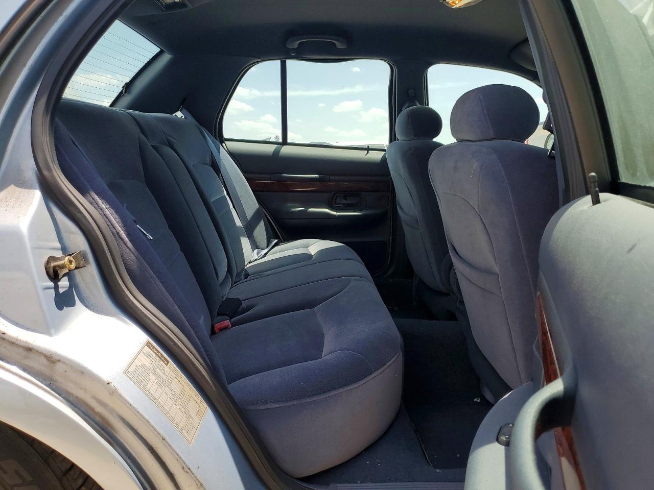 2001 Mercury Grand Marquis Ls Blue vin: 2MEFM75WX1X676557