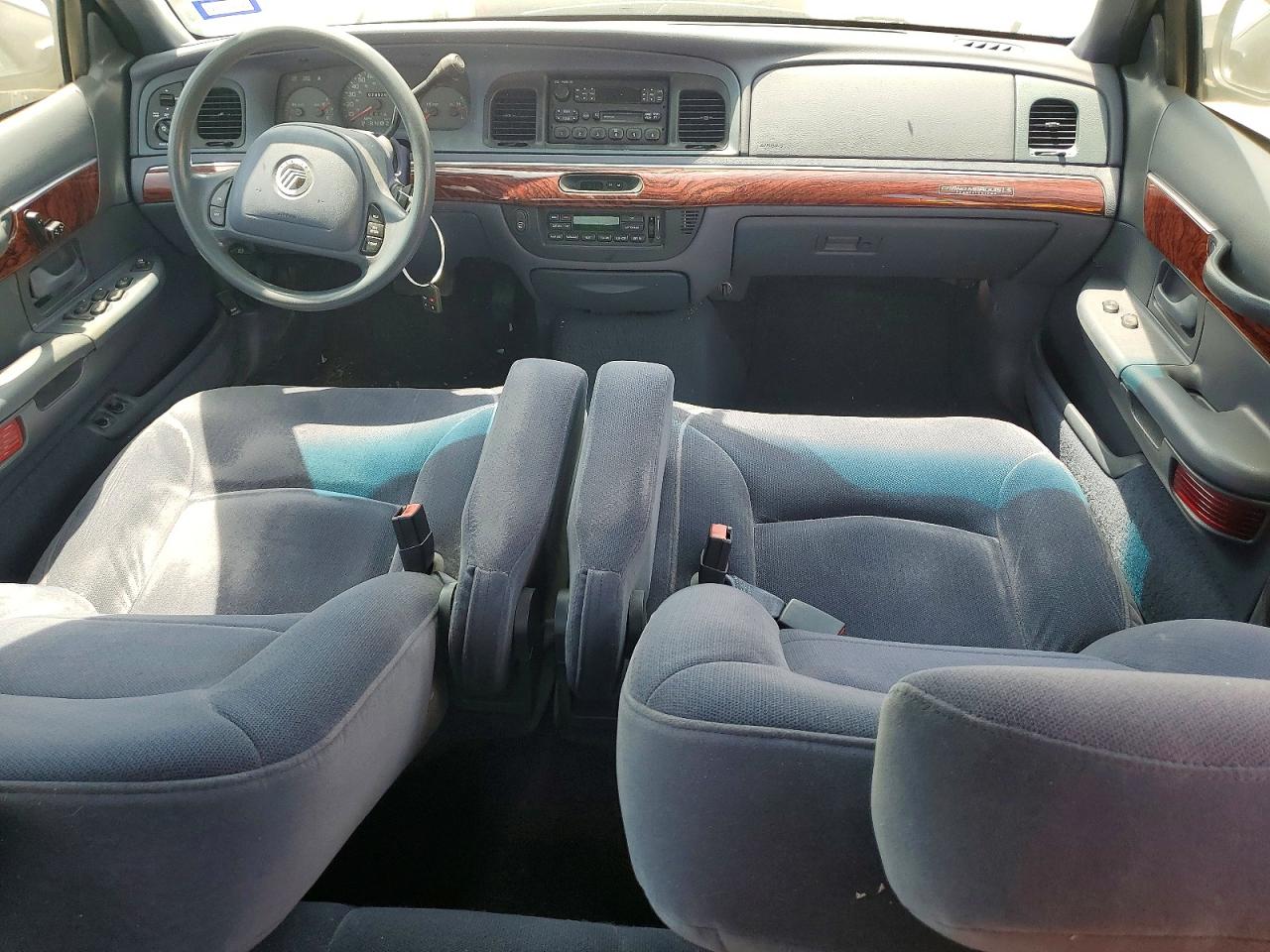 2001 Mercury Grand Marquis Ls Blue vin: 2MEFM75WX1X676557