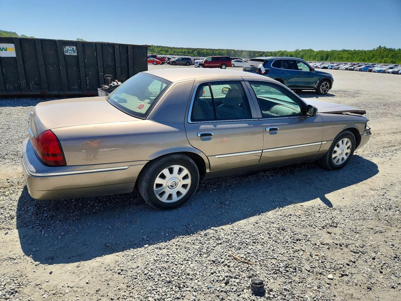 2003 Mercury Grand Marquis Ls Gold vin: 2MEFM75WX3X669997