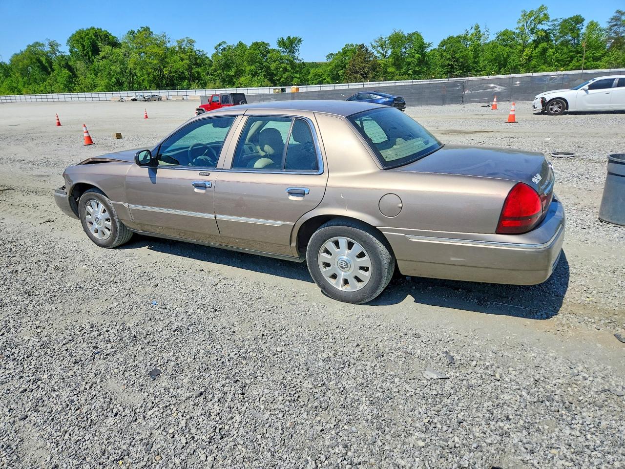 2003 Mercury Grand Marquis Ls Gold vin: 2MEFM75WX3X669997