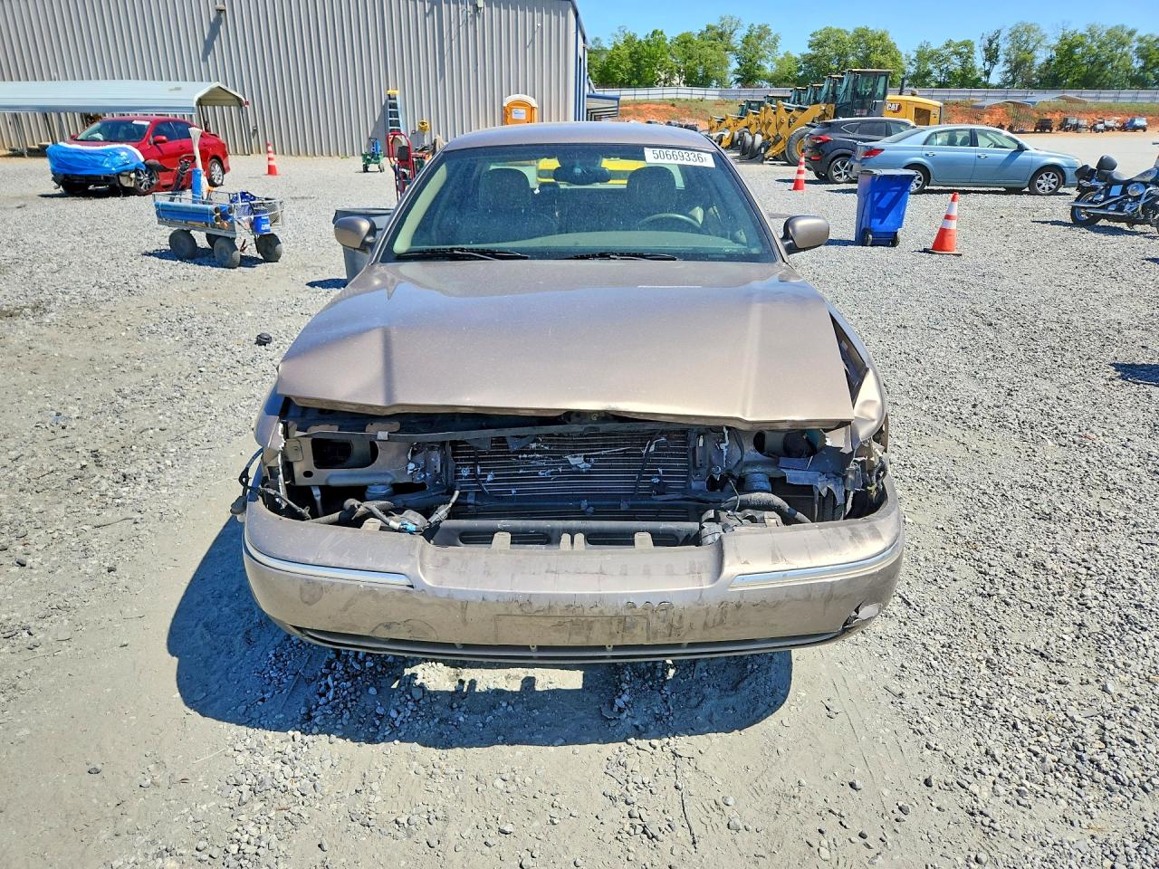 2003 Mercury Grand Marquis Ls Gold vin: 2MEFM75WX3X669997