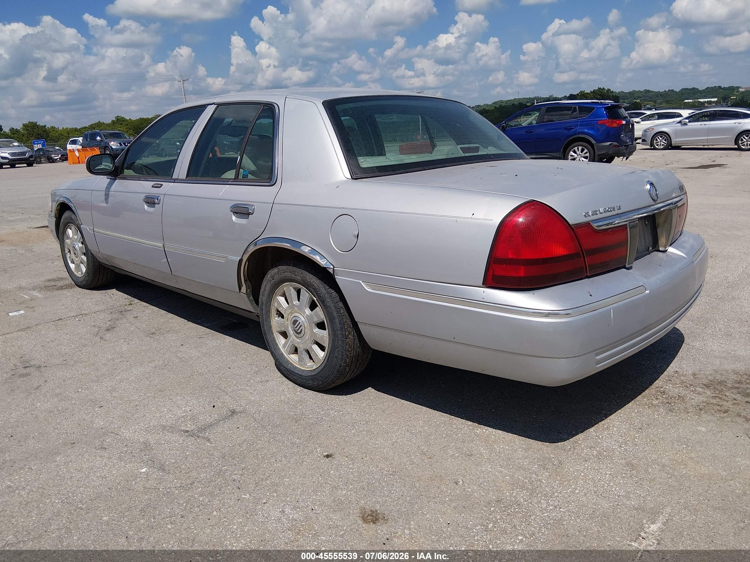 2003 Mercury Grand Marquis Ls Серебряный vin: 2MEFM75WX3X673192