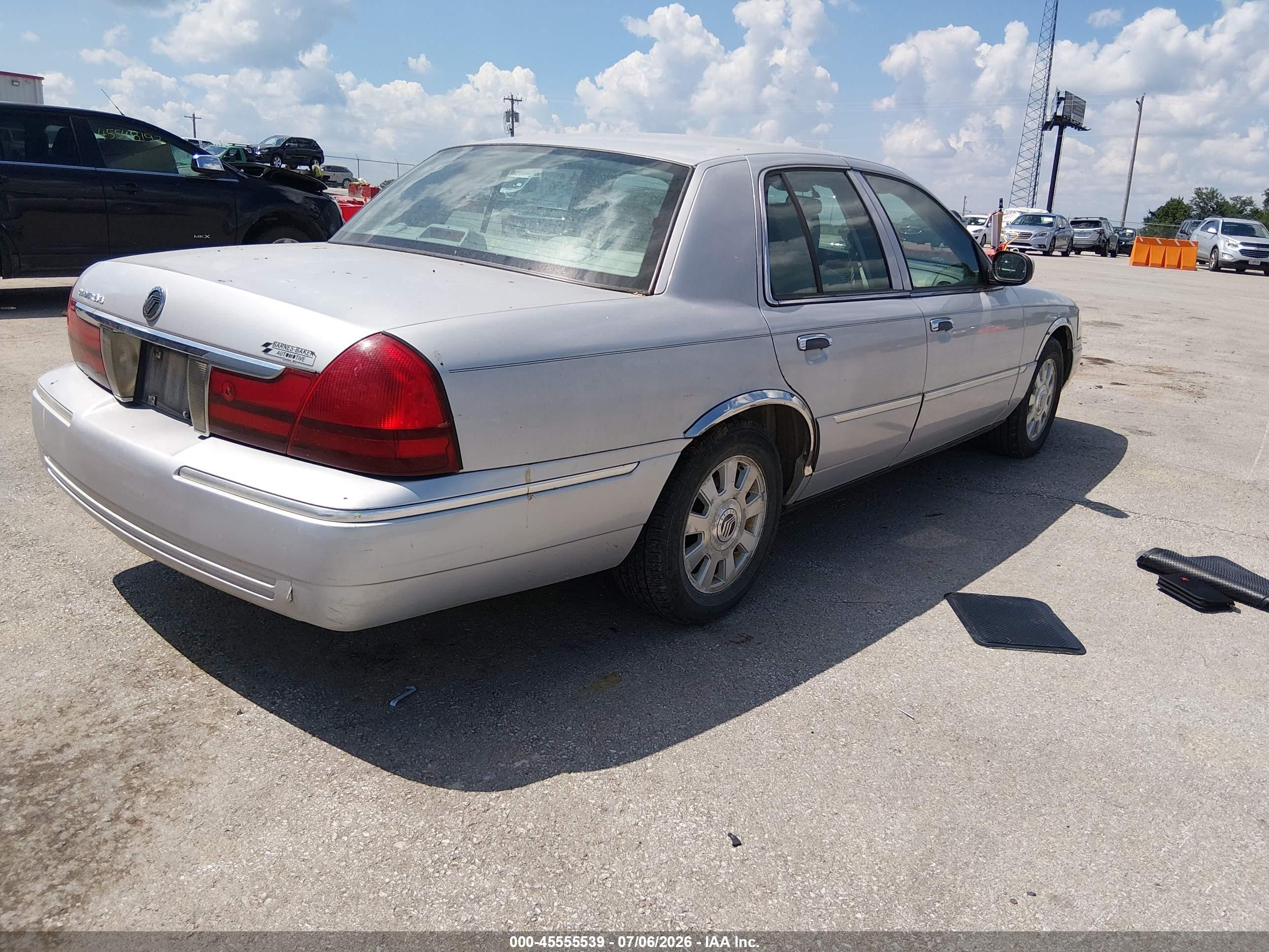 2003 Mercury Grand Marquis Ls Серебряный vin: 2MEFM75WX3X673192