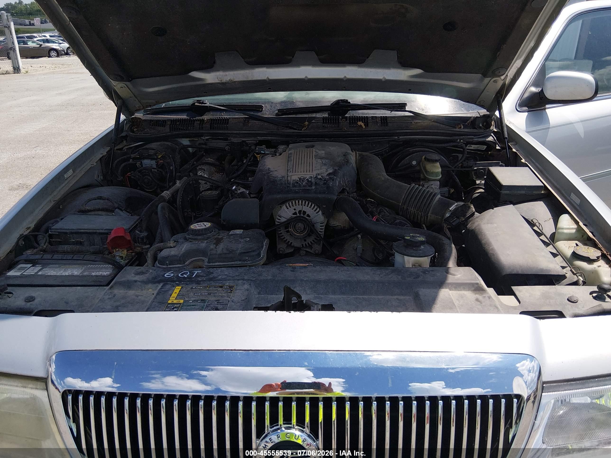2003 Mercury Grand Marquis Ls Серебряный vin: 2MEFM75WX3X673192