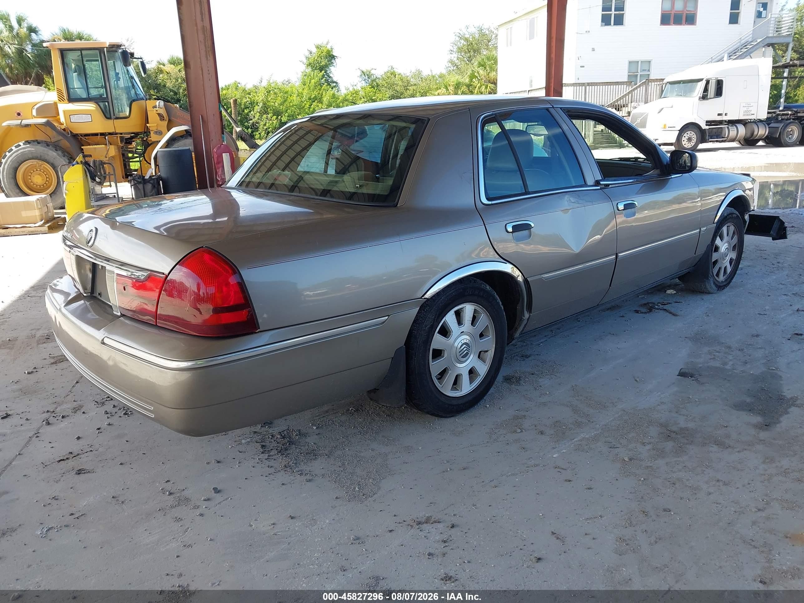 2003 Mercury Grand Marquis Ls Tan vin: 2MEFM75WX3X694222