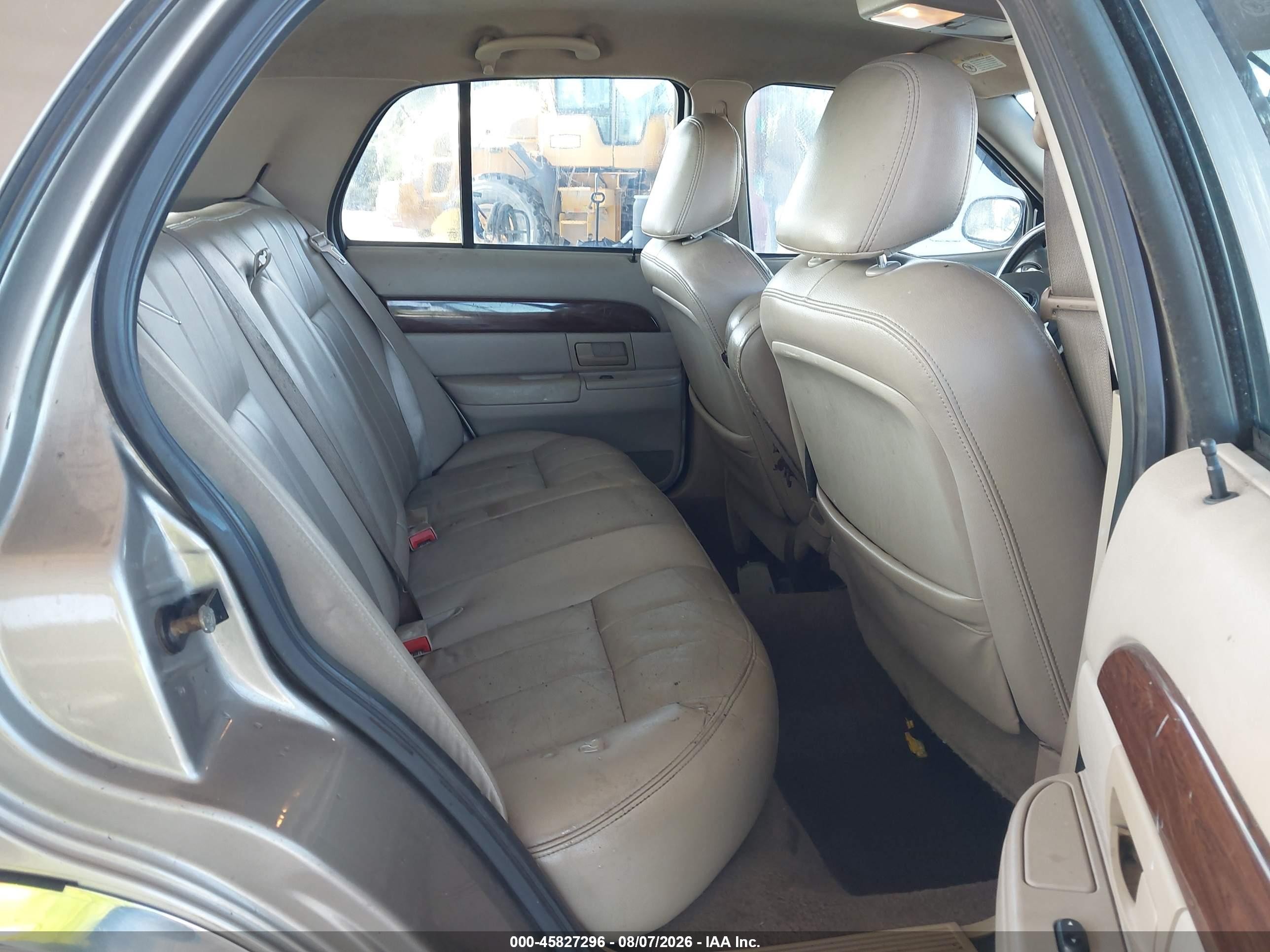 2003 Mercury Grand Marquis Ls Tan vin: 2MEFM75WX3X694222