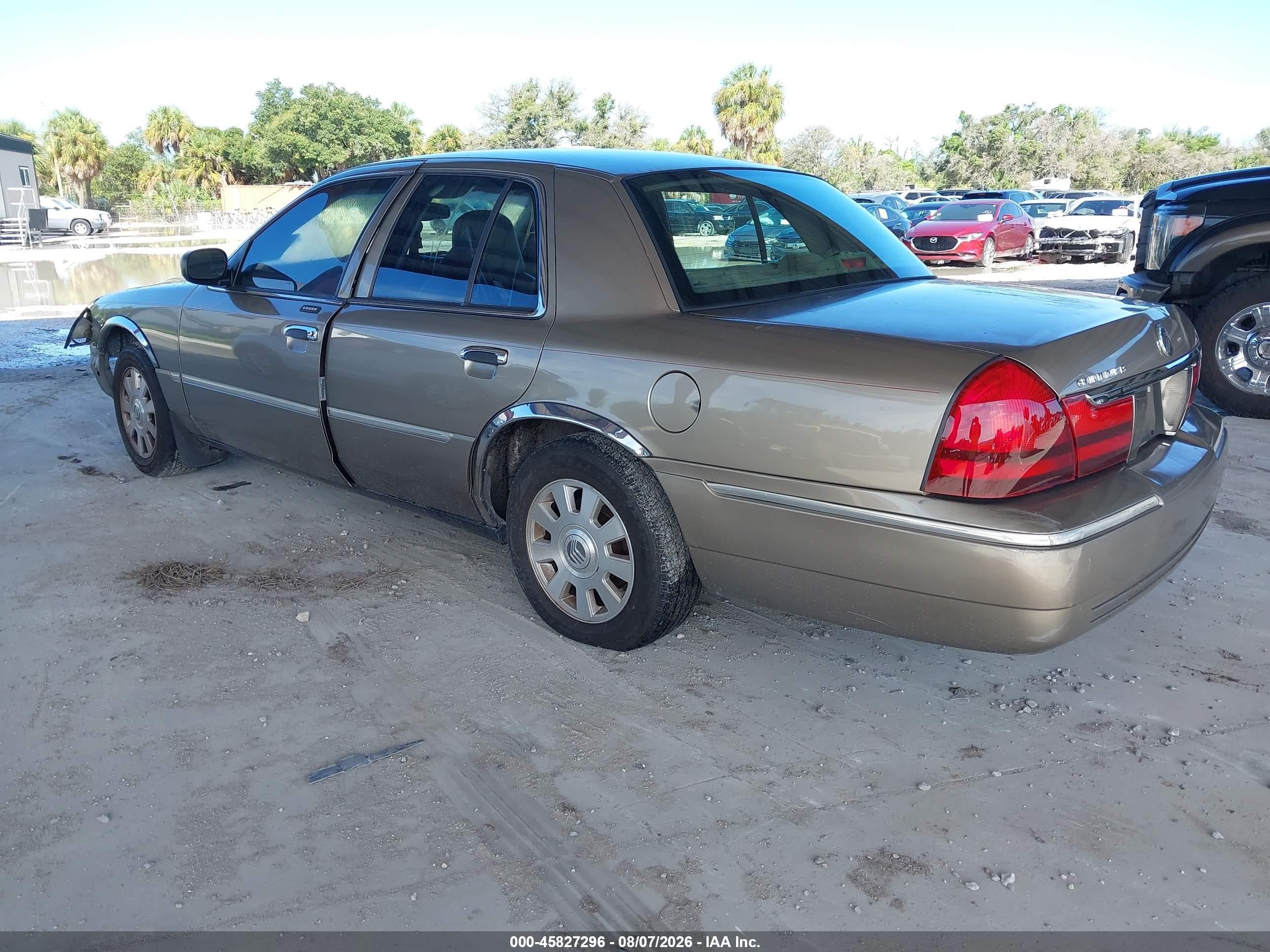 2003 Mercury Grand Marquis Ls Tan vin: 2MEFM75WX3X694222