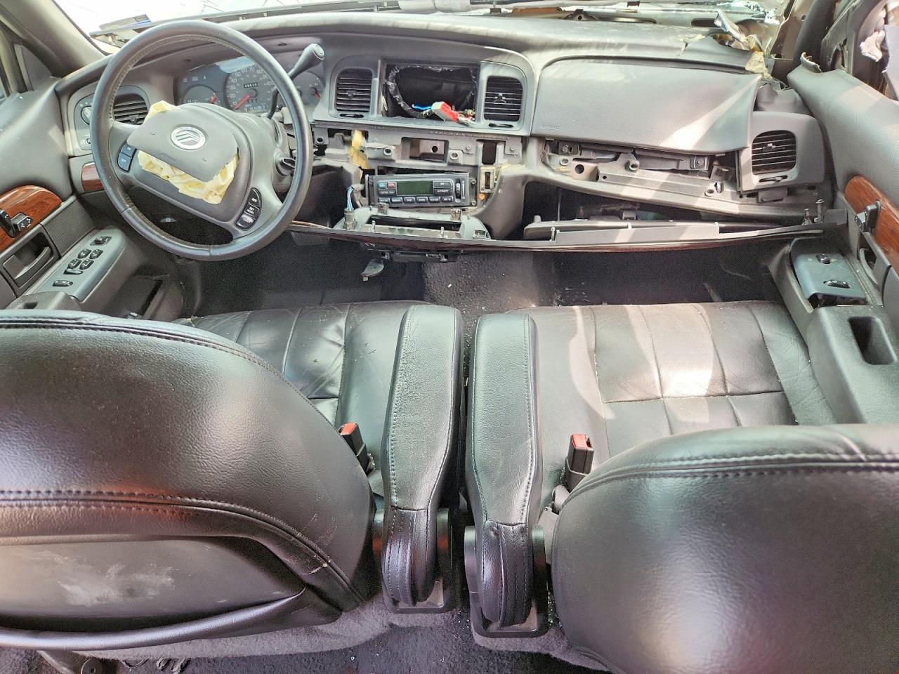 2003 Mercury Grand Marquis Золотой vin: 2MEFM75WX3X704439