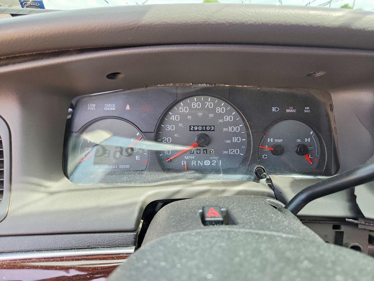 2003 Mercury Grand Marquis Золотой vin: 2MEFM75WX3X704439