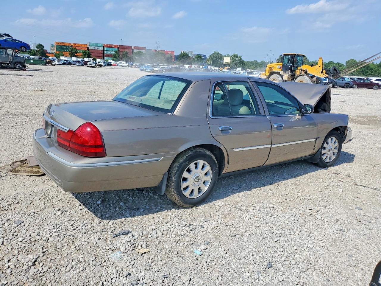 2004 Mercury Grand Marquis Ls Желто-коричневый vin: 2MEFM75WX4X669371