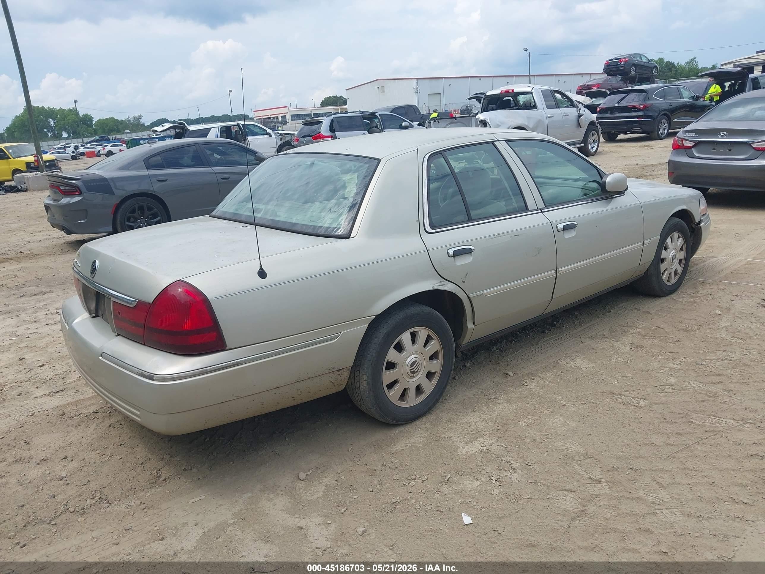 2005 Mercury Grand Marquis Ls/lse Champagne vin: 2MEFM75WX5X616350