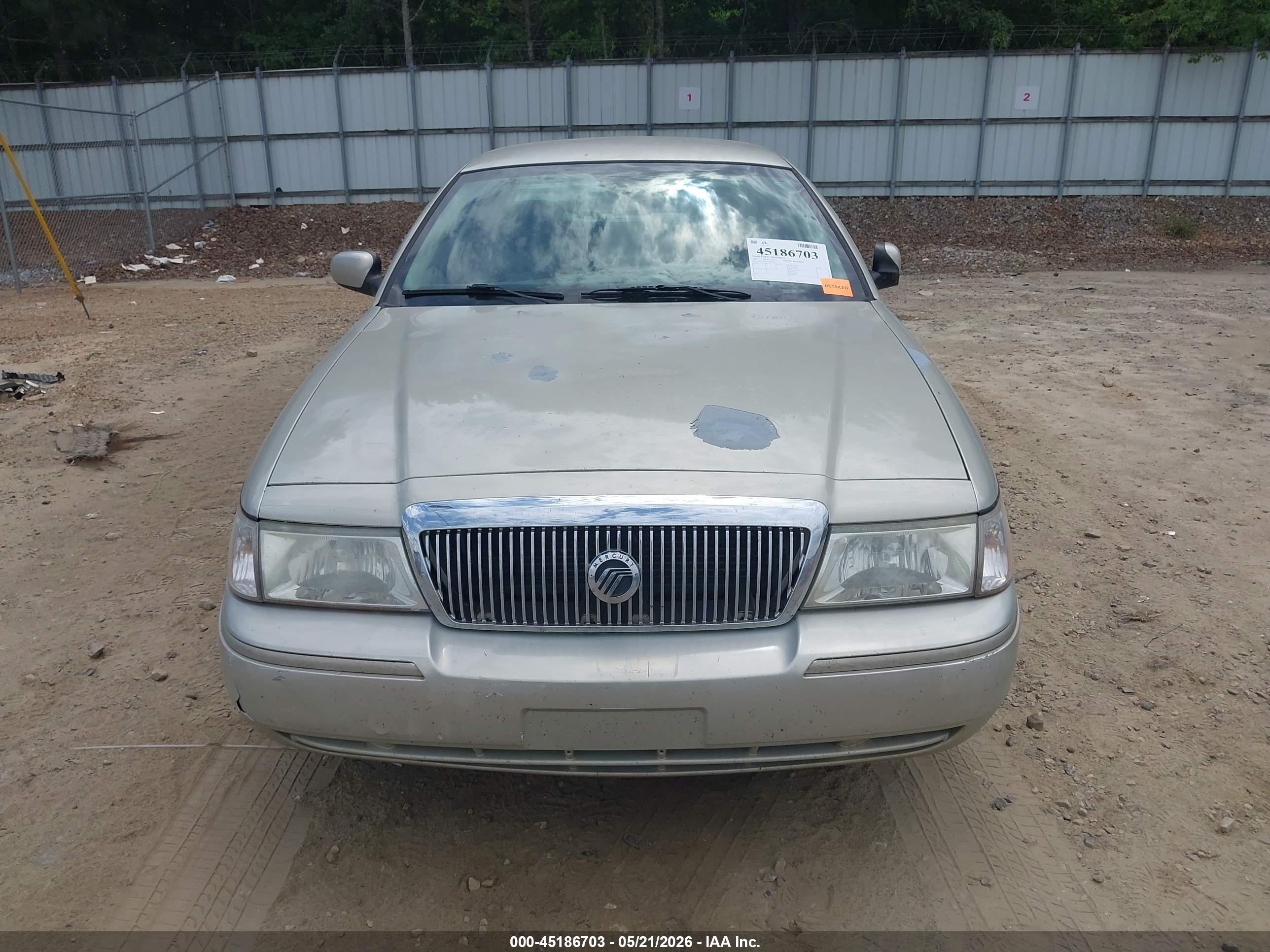 2005 Mercury Grand Marquis Ls/lse Champagne vin: 2MEFM75WX5X616350