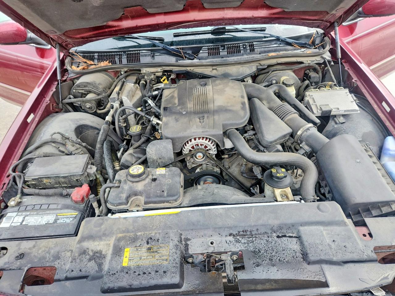 2006 Mercury Grand Marquis Ls Burgundy vin: 2MEFM75WX6X640584
