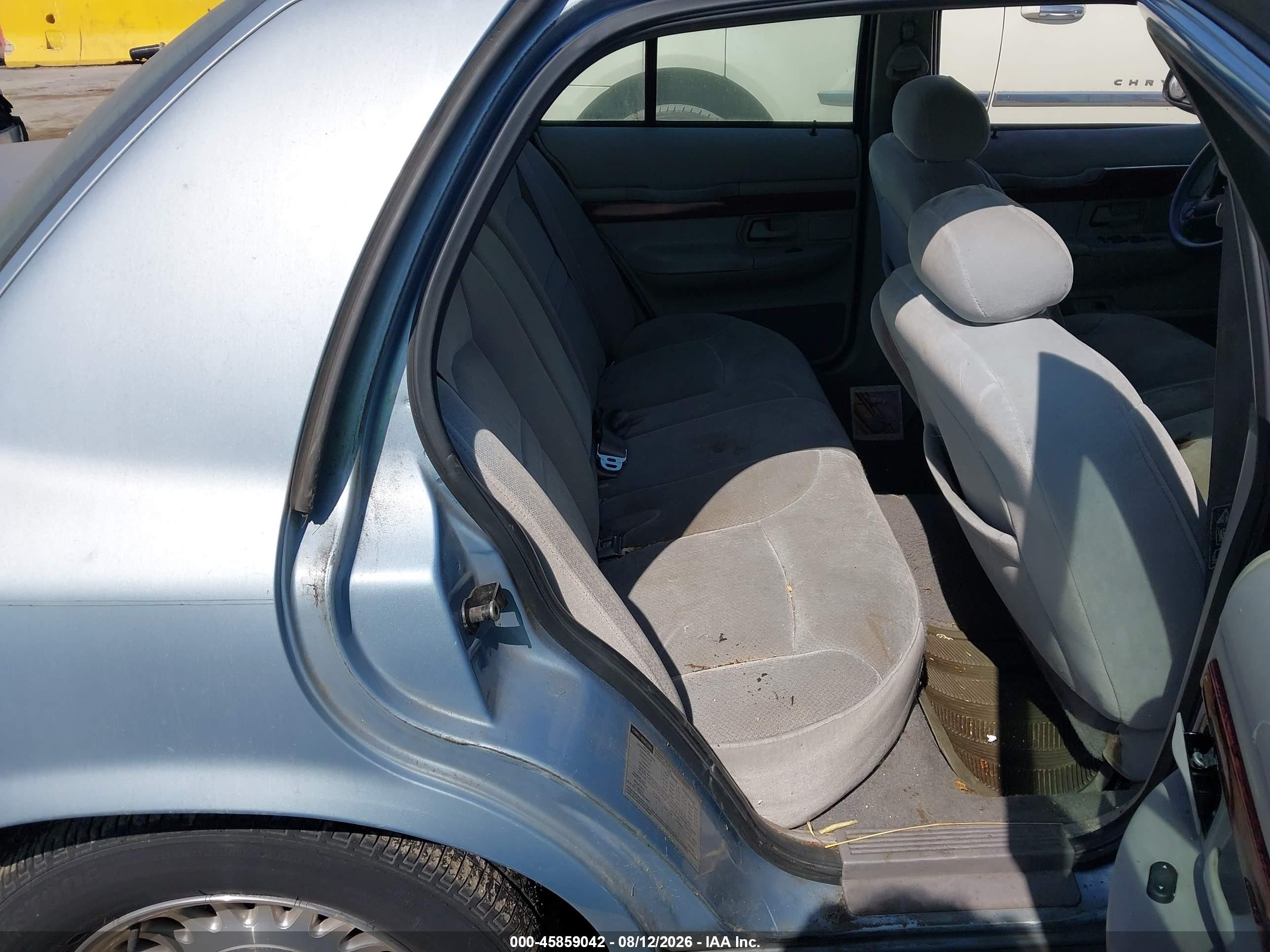 2000 Mercury Grand Marquis Ls Light Blue vin: 2MEFM75WXYX671689