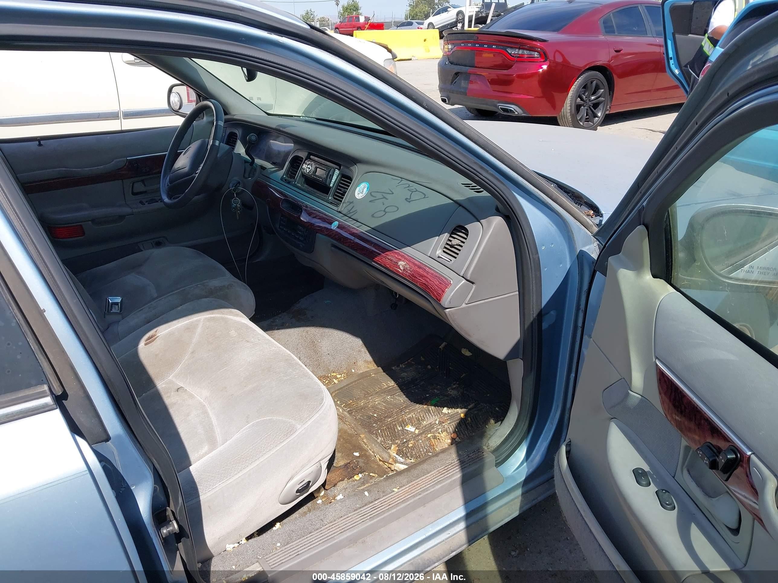 2000 Mercury Grand Marquis Ls Light Blue vin: 2MEFM75WXYX671689