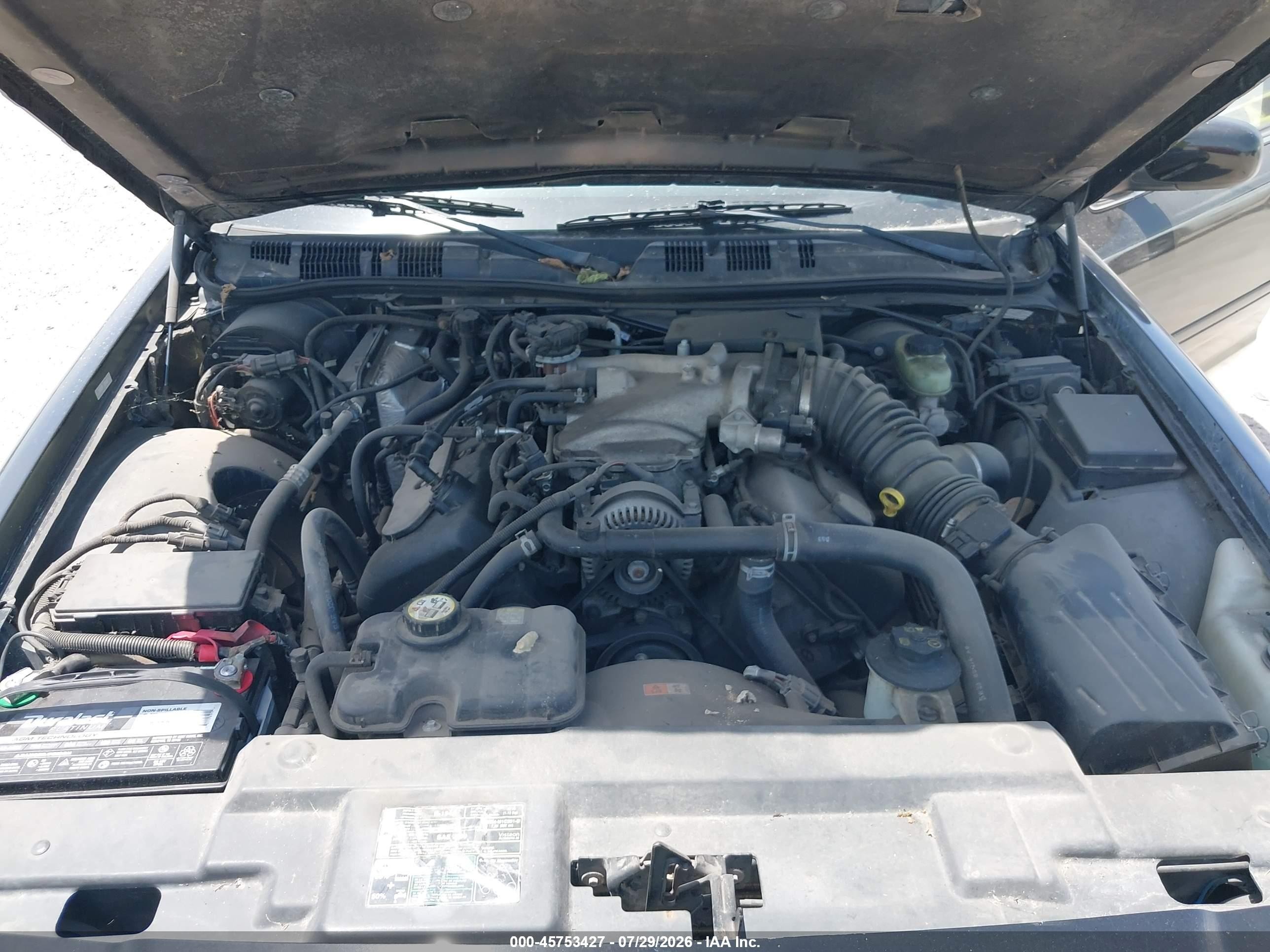 2003 Mercury Marauder   Black vin: 2MEHM75V03X632201