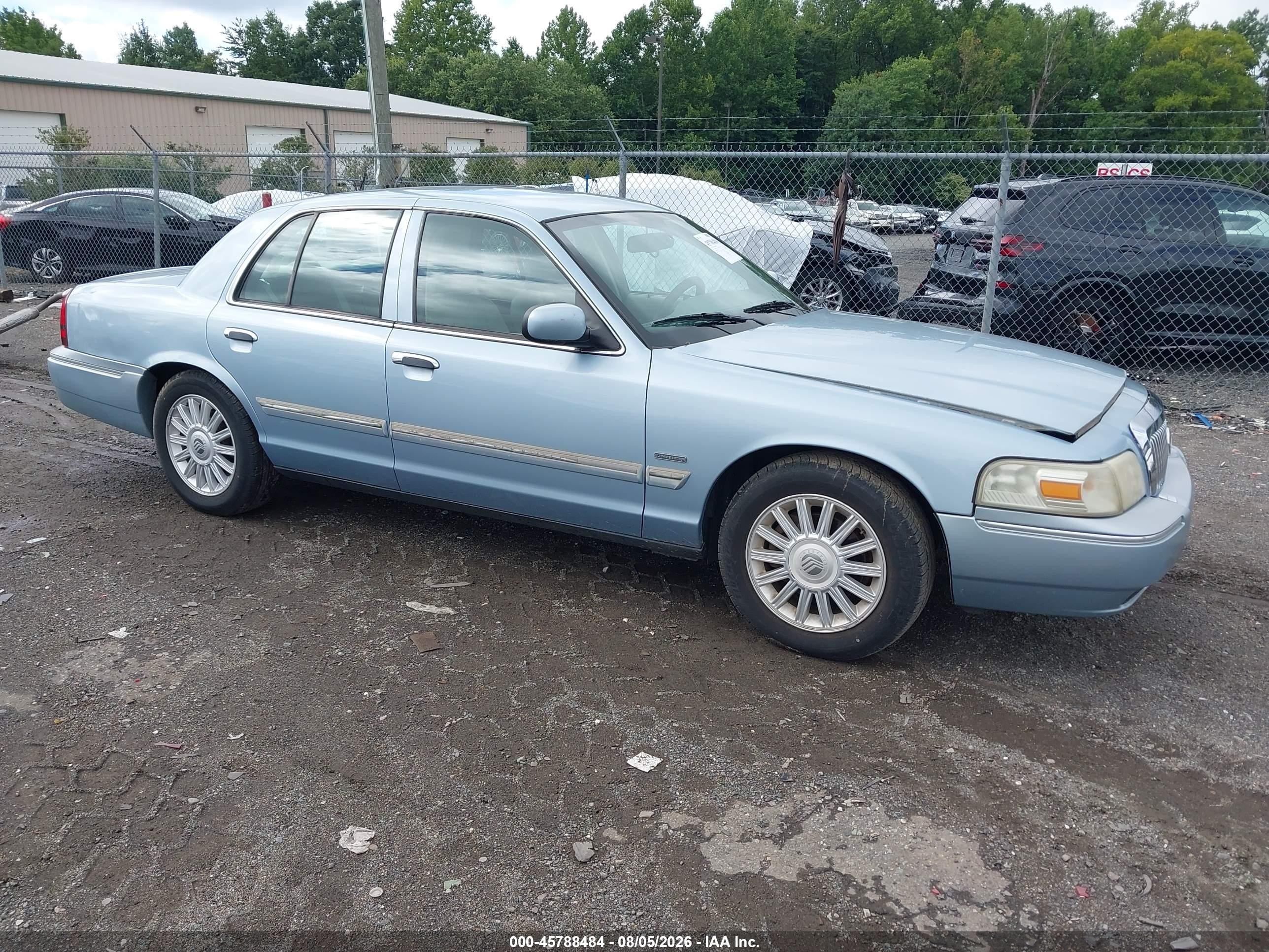 2009 Mercury Grand Marquis Ls (fleet Only) Blue vin: 2MEHM75V09X623202