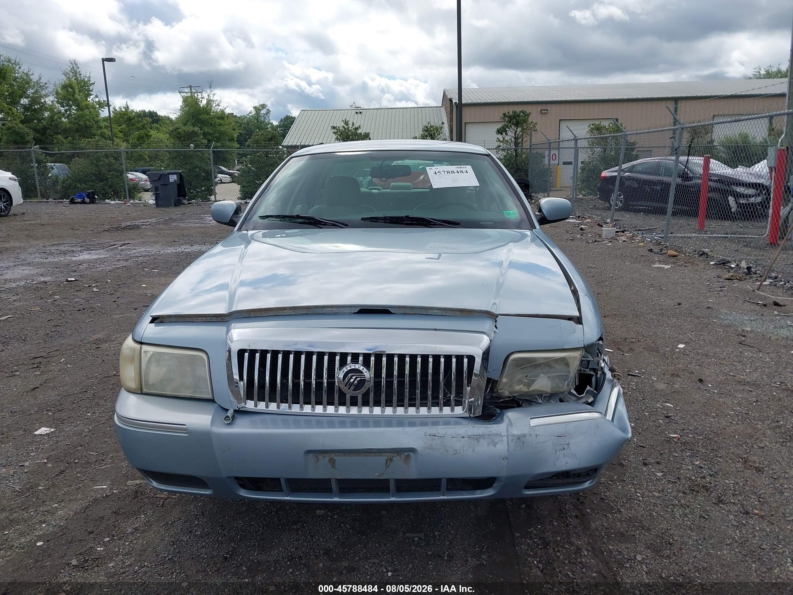 2009 Mercury Grand Marquis Ls (fleet Only) Blue vin: 2MEHM75V09X623202