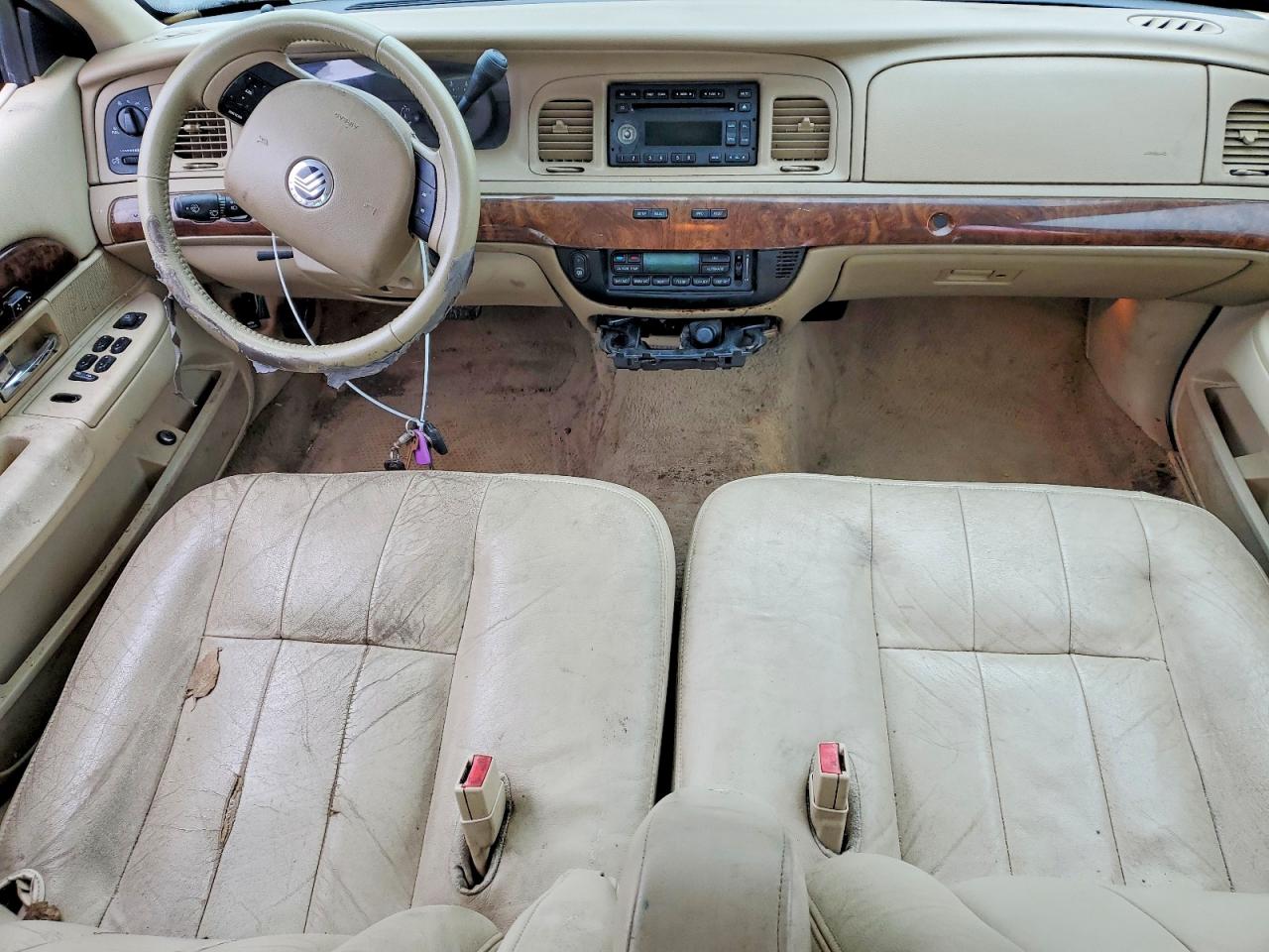 2008 Mercury Grand Marquis Brown vin: 2MEHM75V17X636537