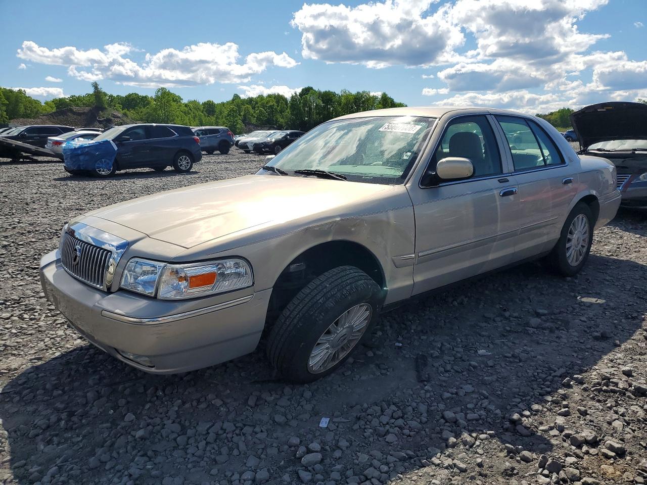 2008 Mercury Grand Marquis Ls Gold vin: 2MEHM75V18X634708