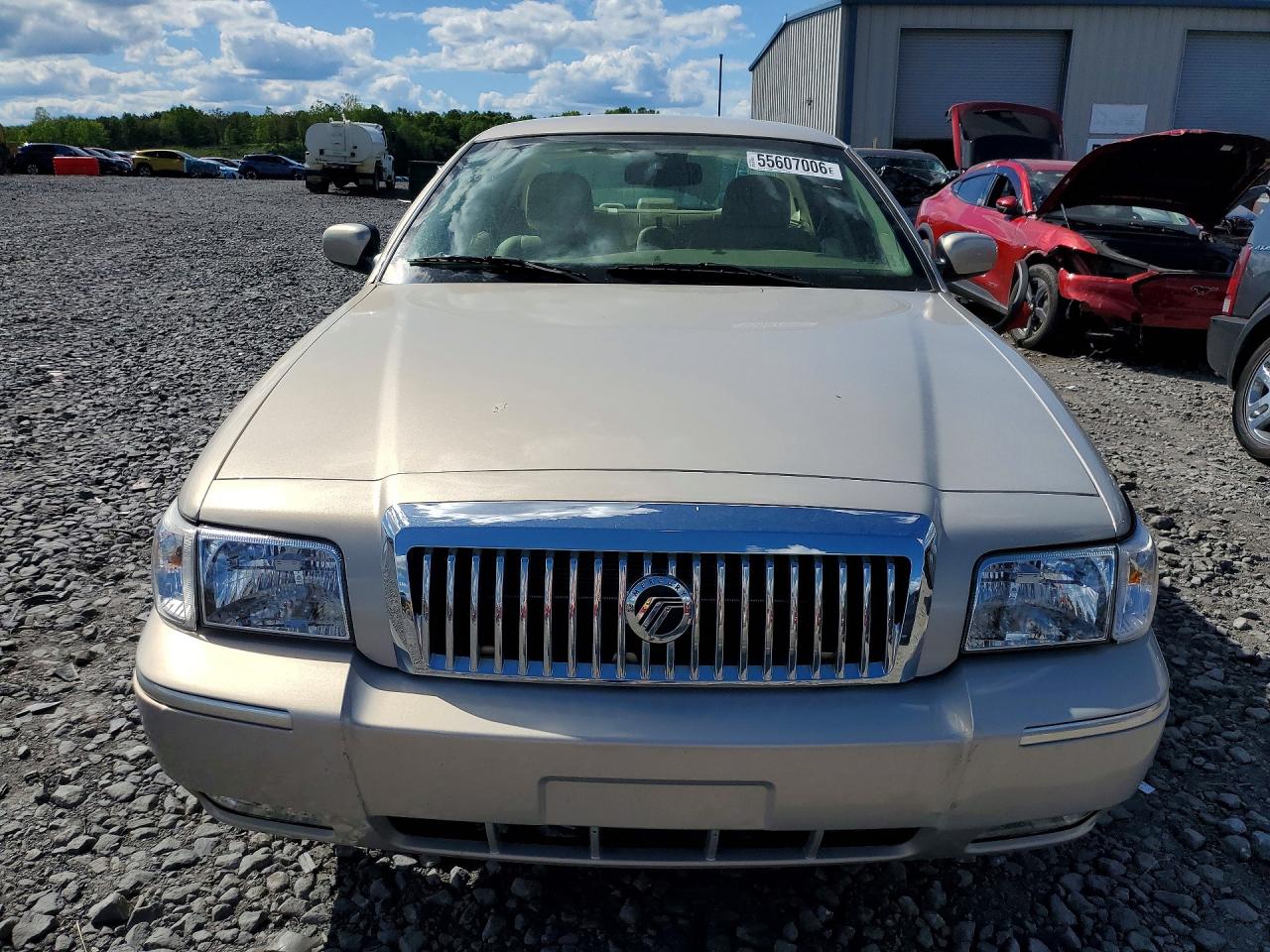 2008 Mercury Grand Marquis Ls Gold vin: 2MEHM75V18X634708