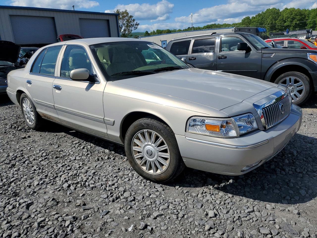 2008 Mercury Grand Marquis Ls Gold vin: 2MEHM75V18X634708
