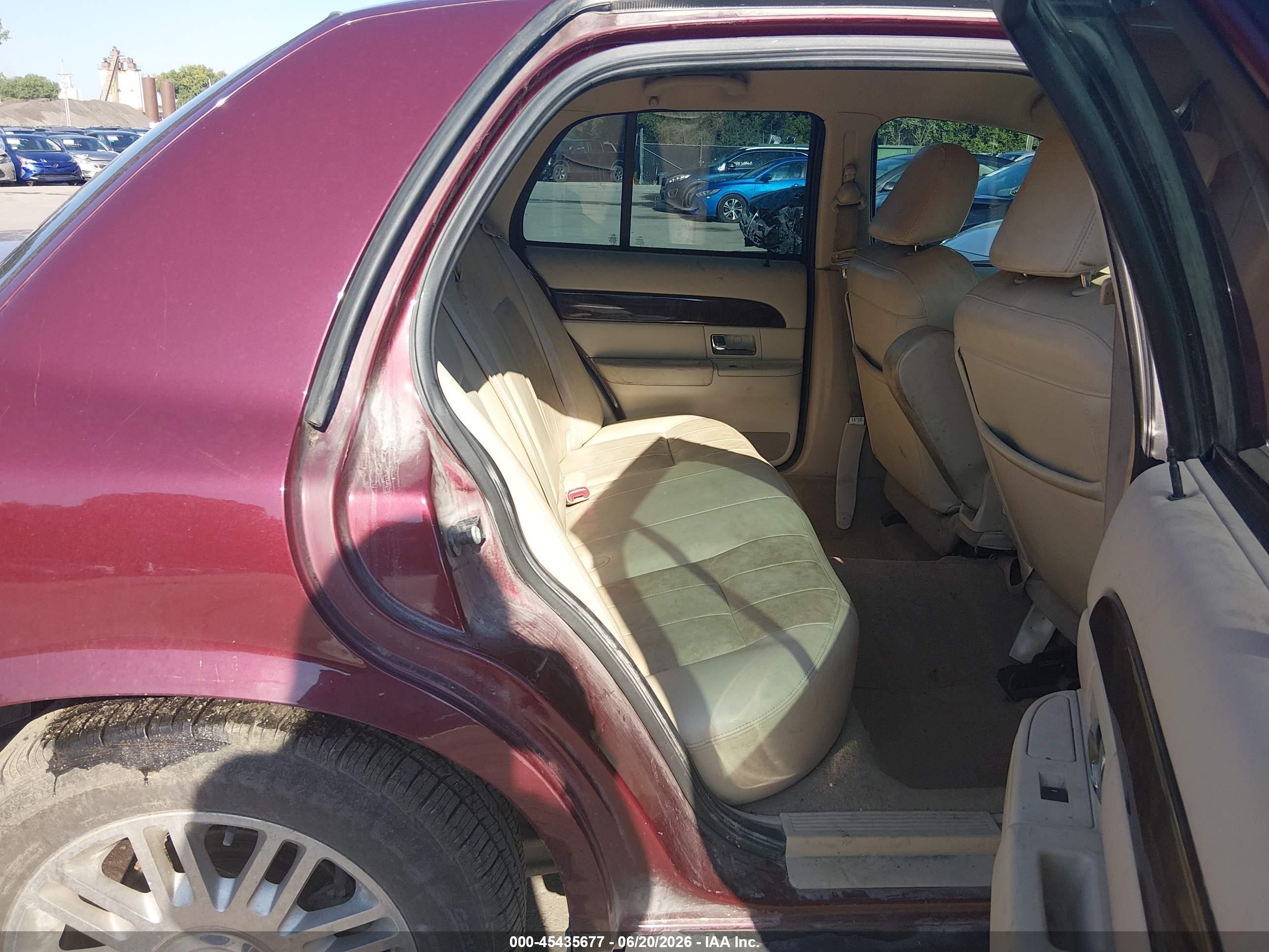 2009 Mercury Grand Marquis Ls (fleet Only) Бордовый vin: 2MEHM75V19X625198