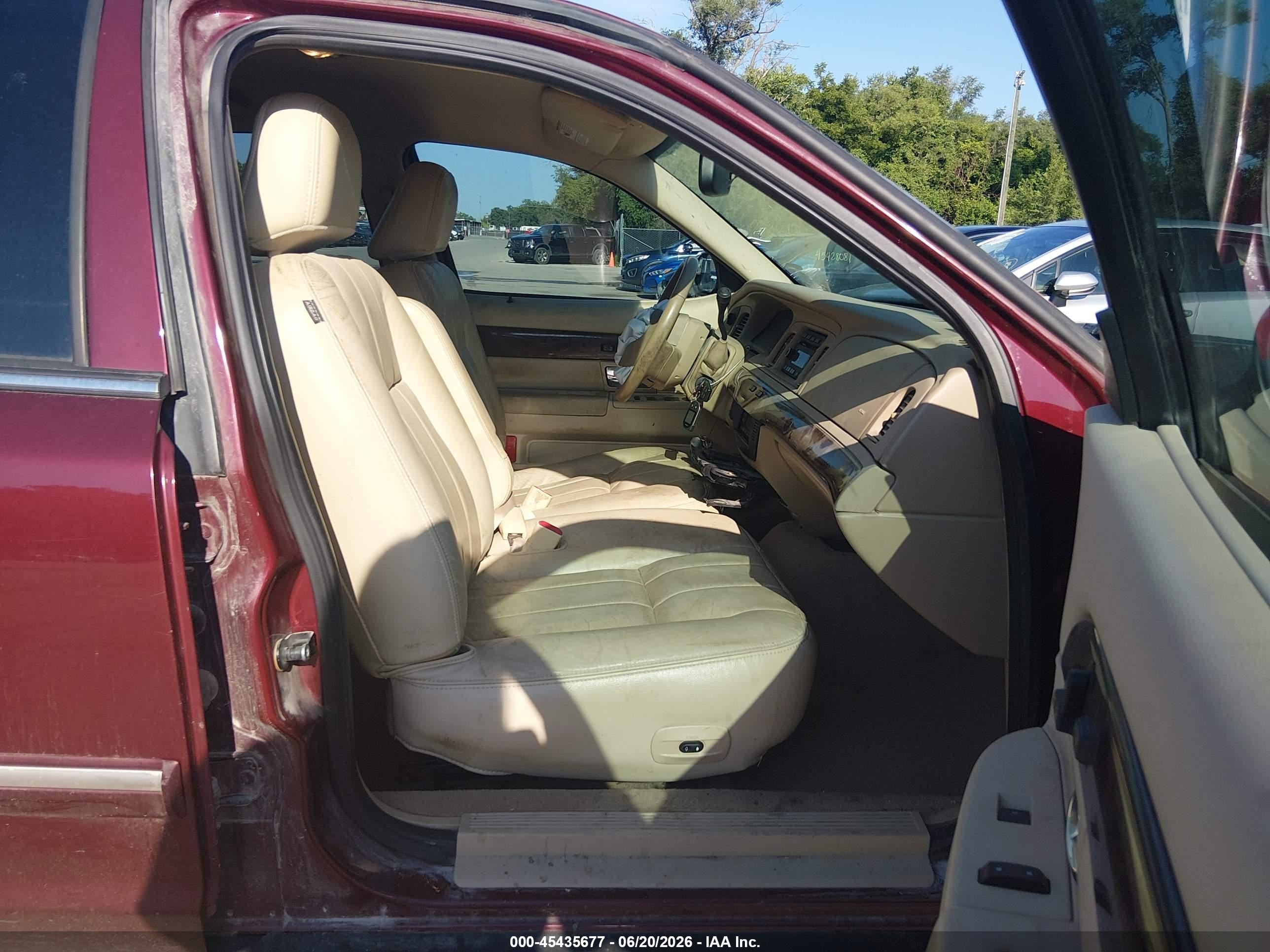 2009 Mercury Grand Marquis Ls (fleet Only) Бордовый vin: 2MEHM75V19X625198