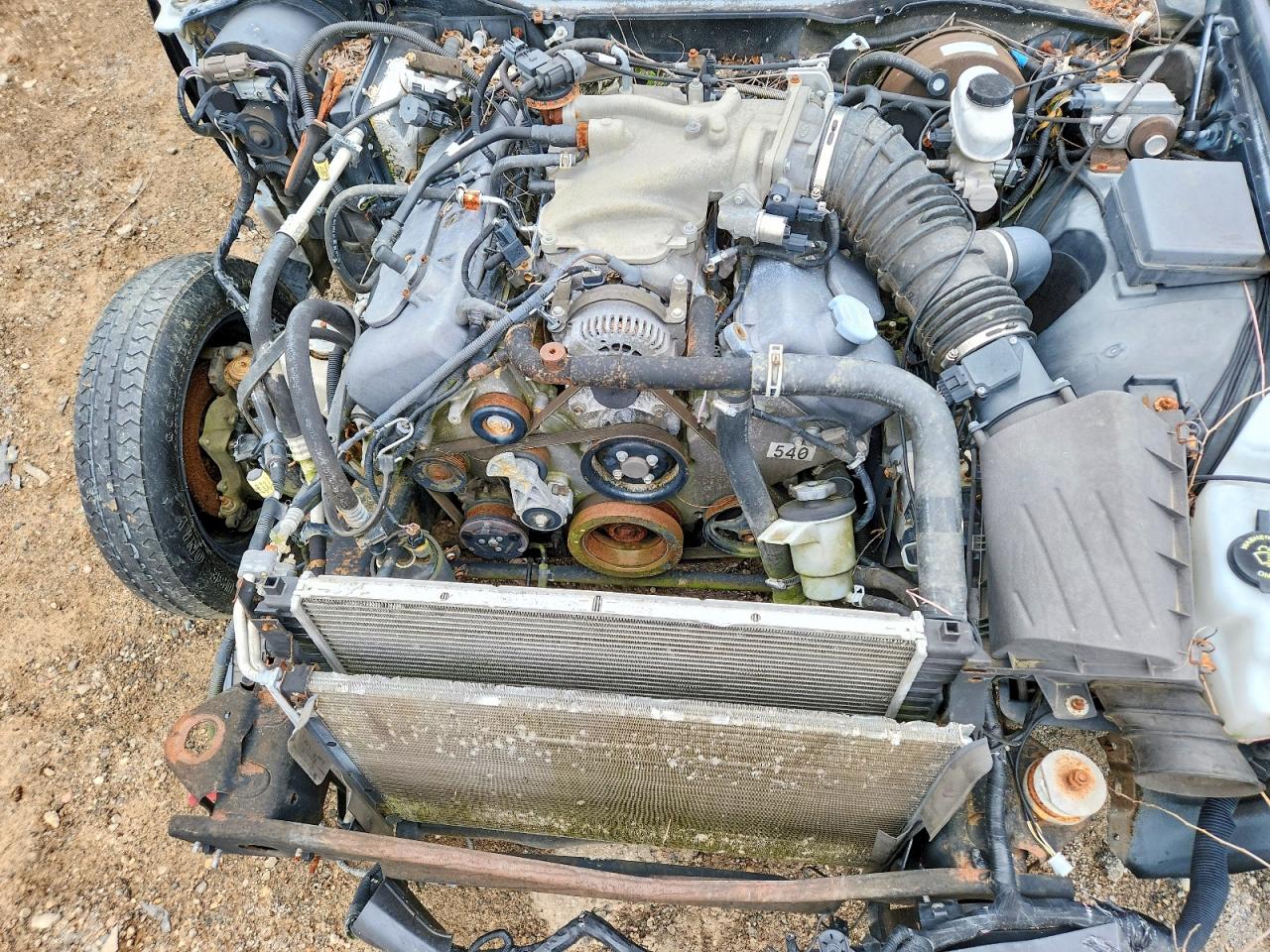 2003 Mercury Marauder Черный vin: 2MEHM75V23X615318
