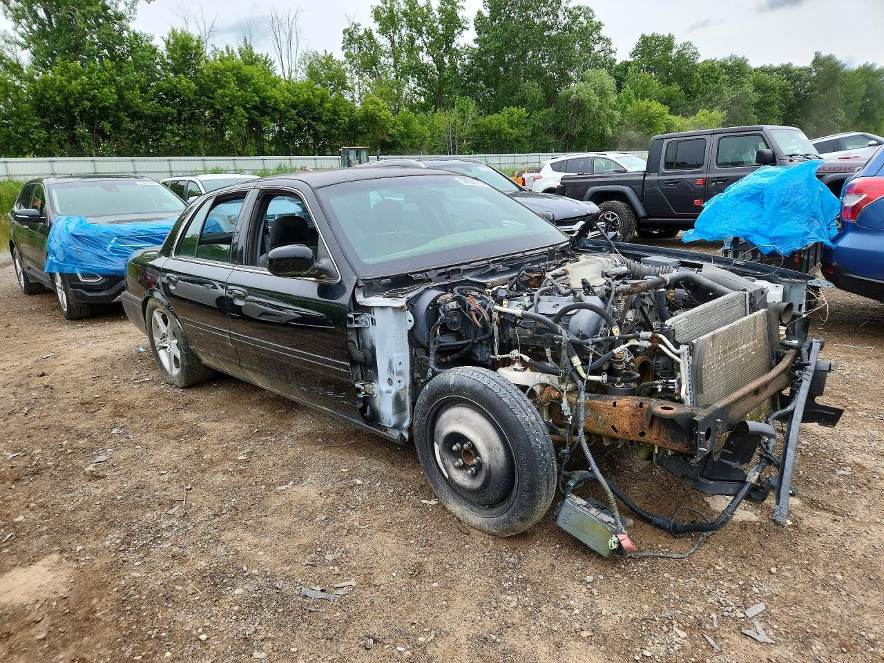 2003 Mercury Marauder Черный vin: 2MEHM75V23X615318