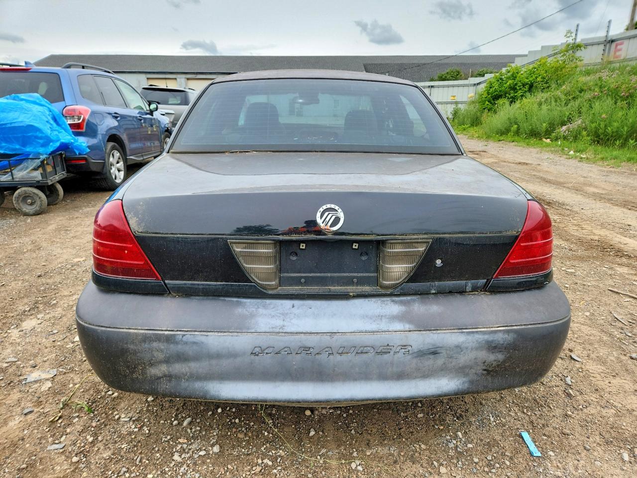 2003 Mercury Marauder Черный vin: 2MEHM75V23X615318