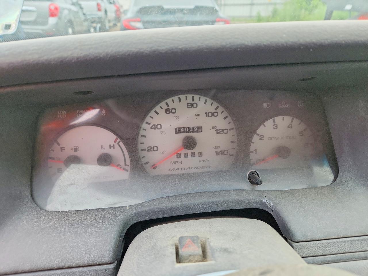 2003 Mercury Marauder Черный vin: 2MEHM75V23X615318