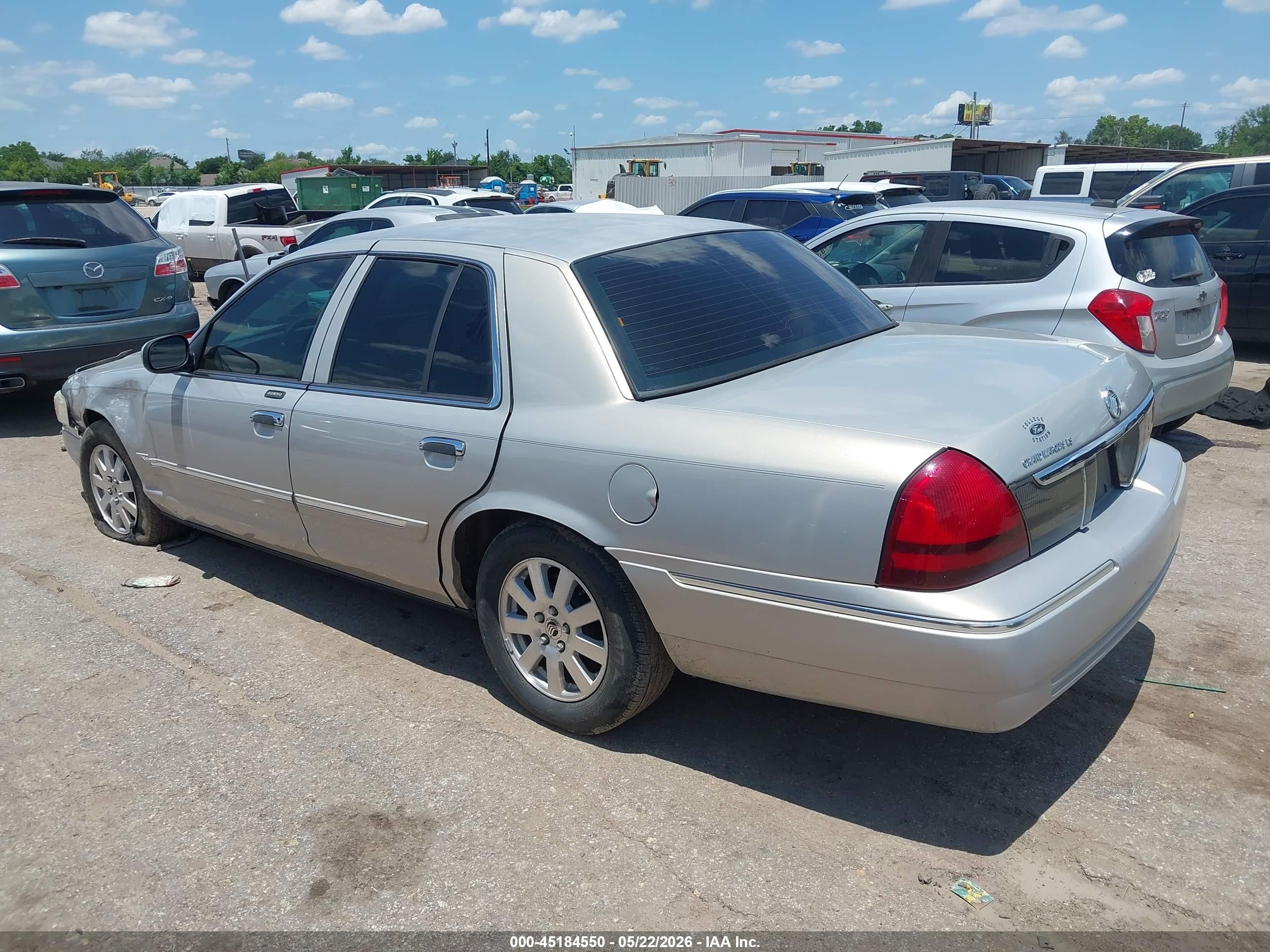 2007 Mercury Grand Marquis Ls Tan vin: 2MEHM75V27X632142