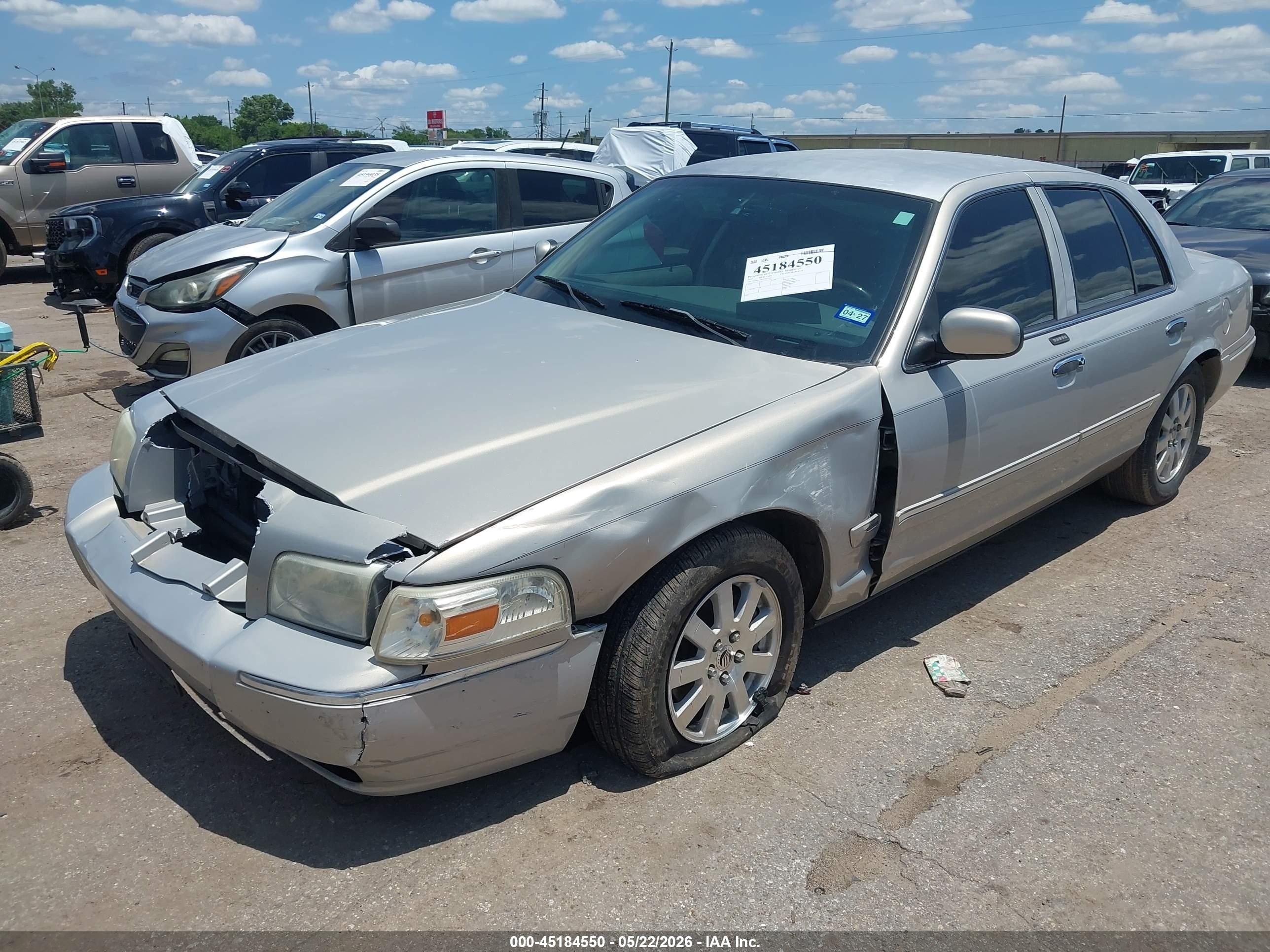 2007 Mercury Grand Marquis Ls Tan vin: 2MEHM75V27X632142