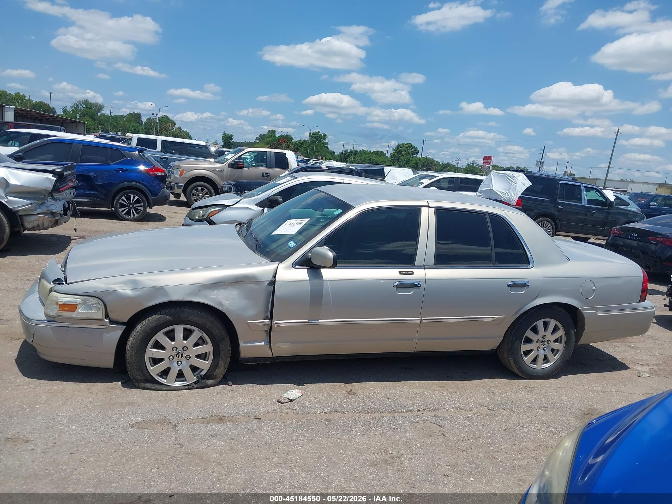 2007 Mercury Grand Marquis Ls Tan vin: 2MEHM75V27X632142