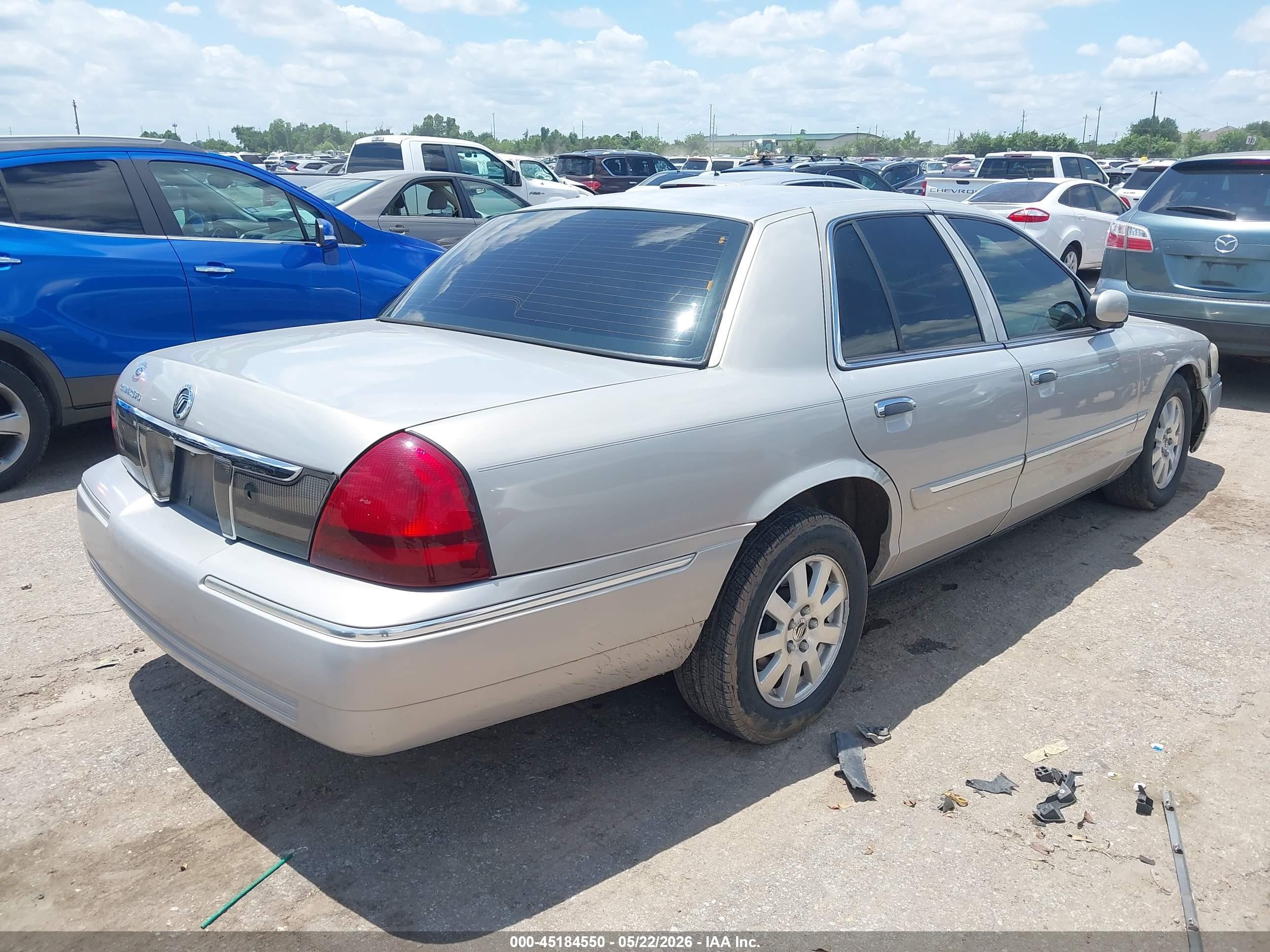 2007 Mercury Grand Marquis Ls Tan vin: 2MEHM75V27X632142