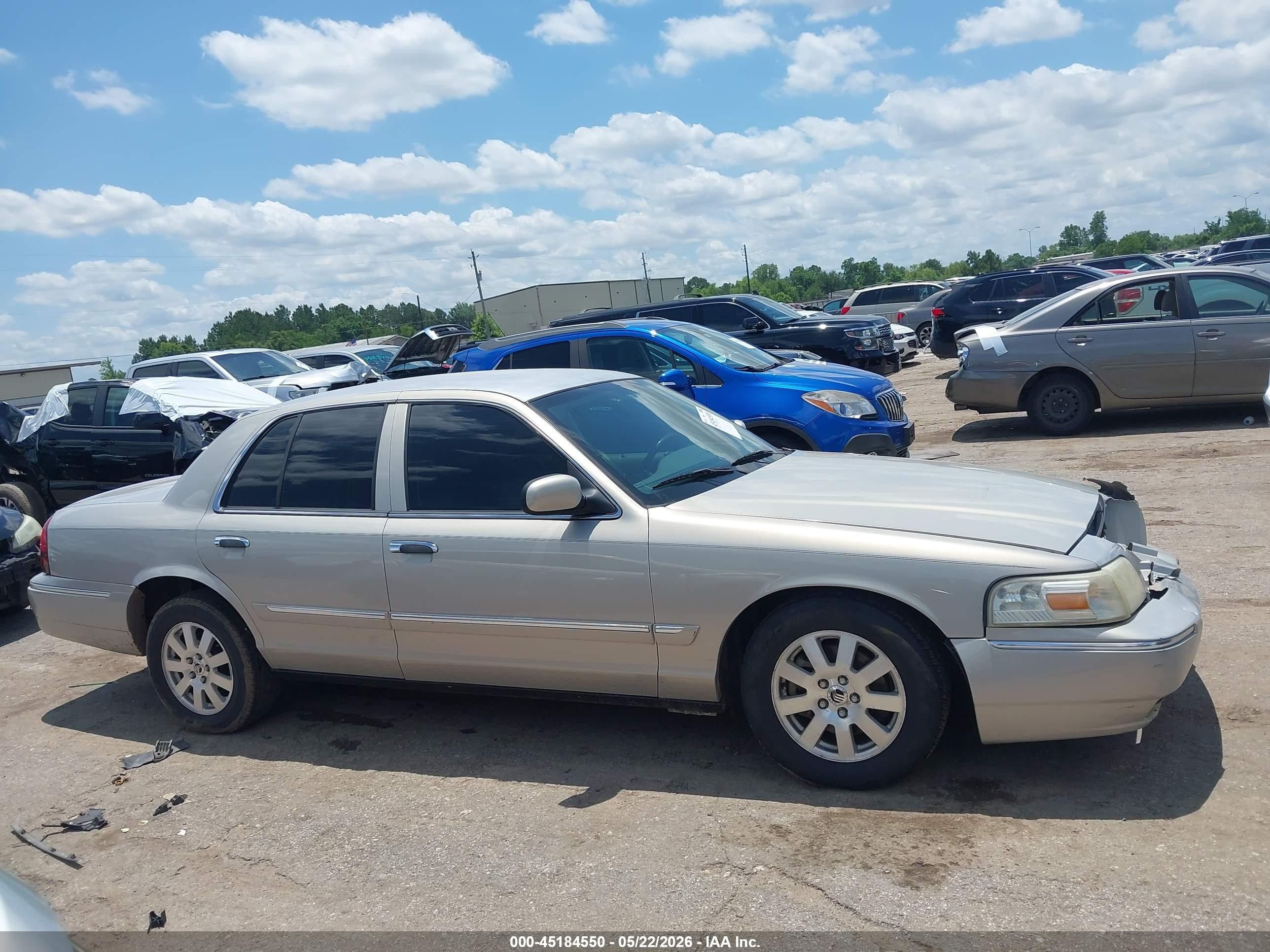 2007 Mercury Grand Marquis Ls Tan vin: 2MEHM75V27X632142