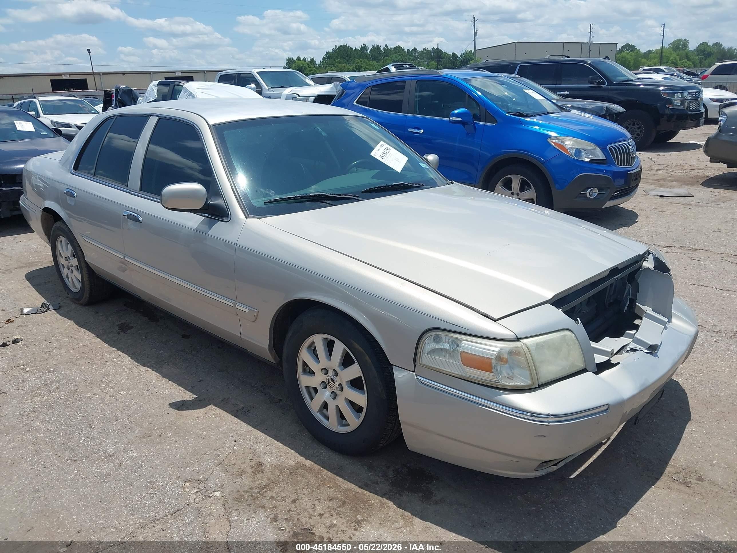 2007 Mercury Grand Marquis Ls Tan vin: 2MEHM75V27X632142