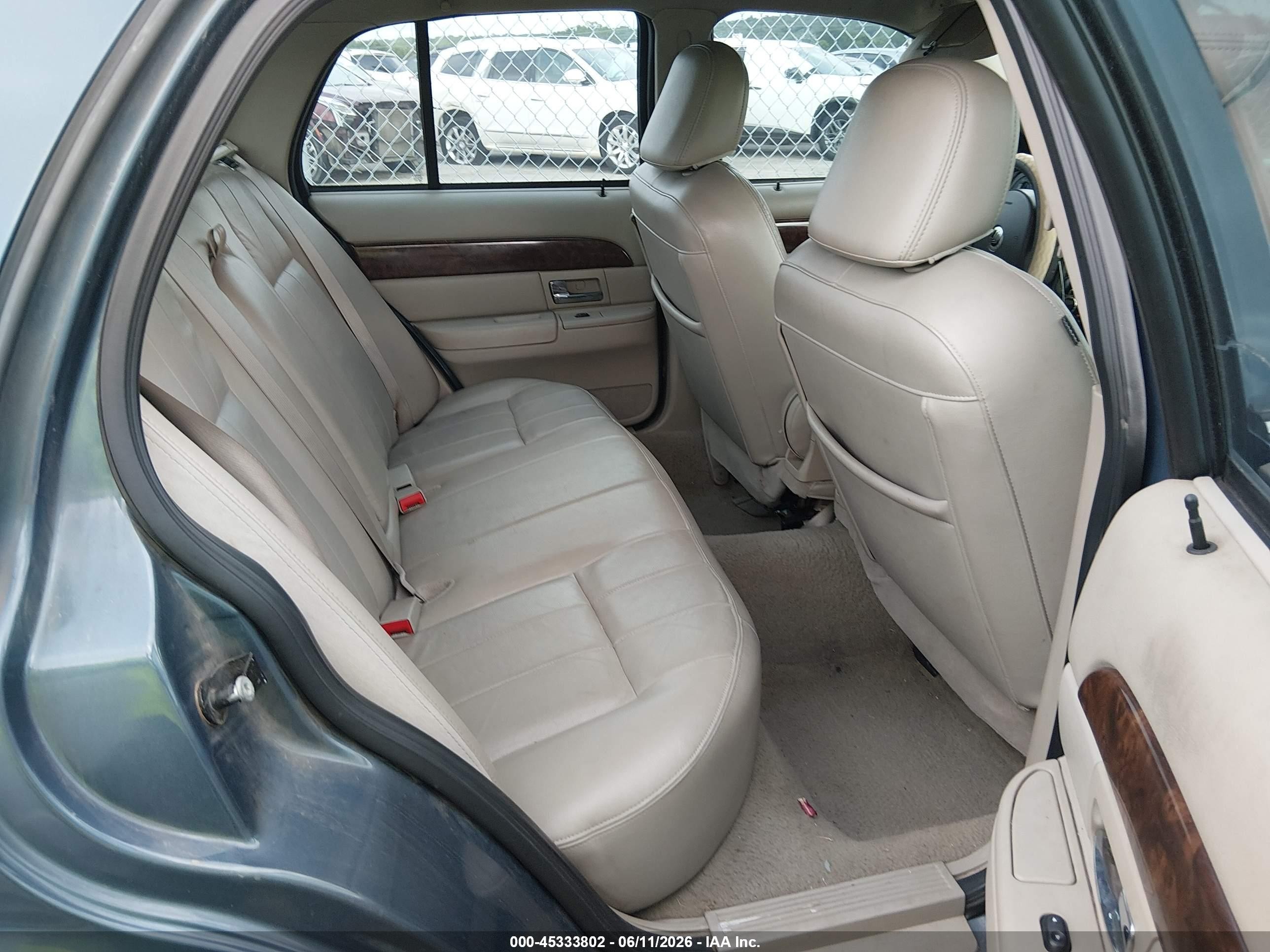 2008 Mercury Grand Marquis Ls Синий vin: 2MEHM75V28X636063