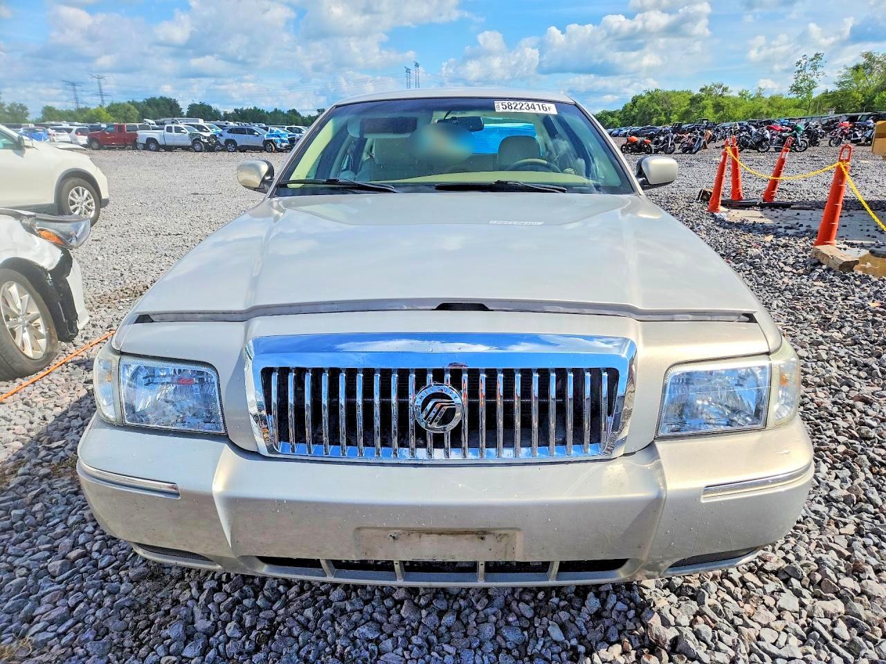 2009 Mercury Grand Marquis Ls Beige vin: 2MEHM75V39X612212