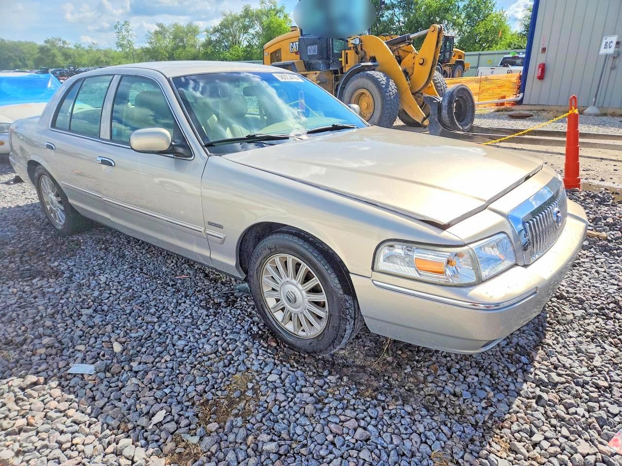 2009 Mercury Grand Marquis Ls Beige vin: 2MEHM75V39X612212