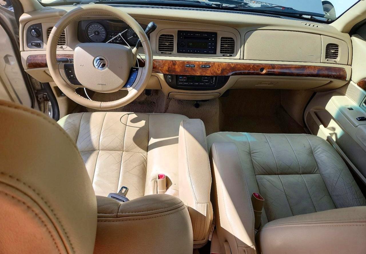 2009 Mercury Grand Marquis Ls Beige vin: 2MEHM75V39X612212