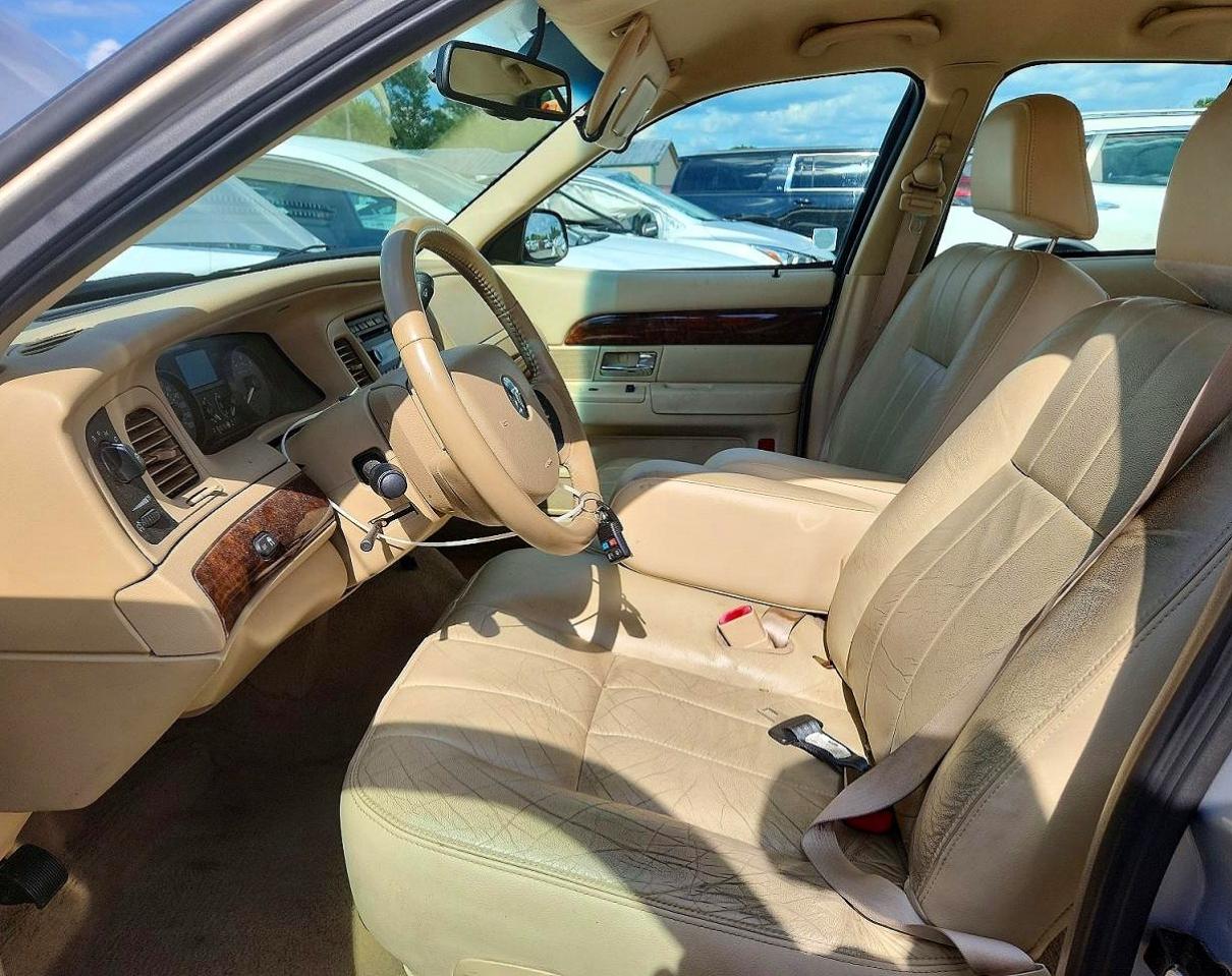 2009 Mercury Grand Marquis Ls Beige vin: 2MEHM75V39X612212