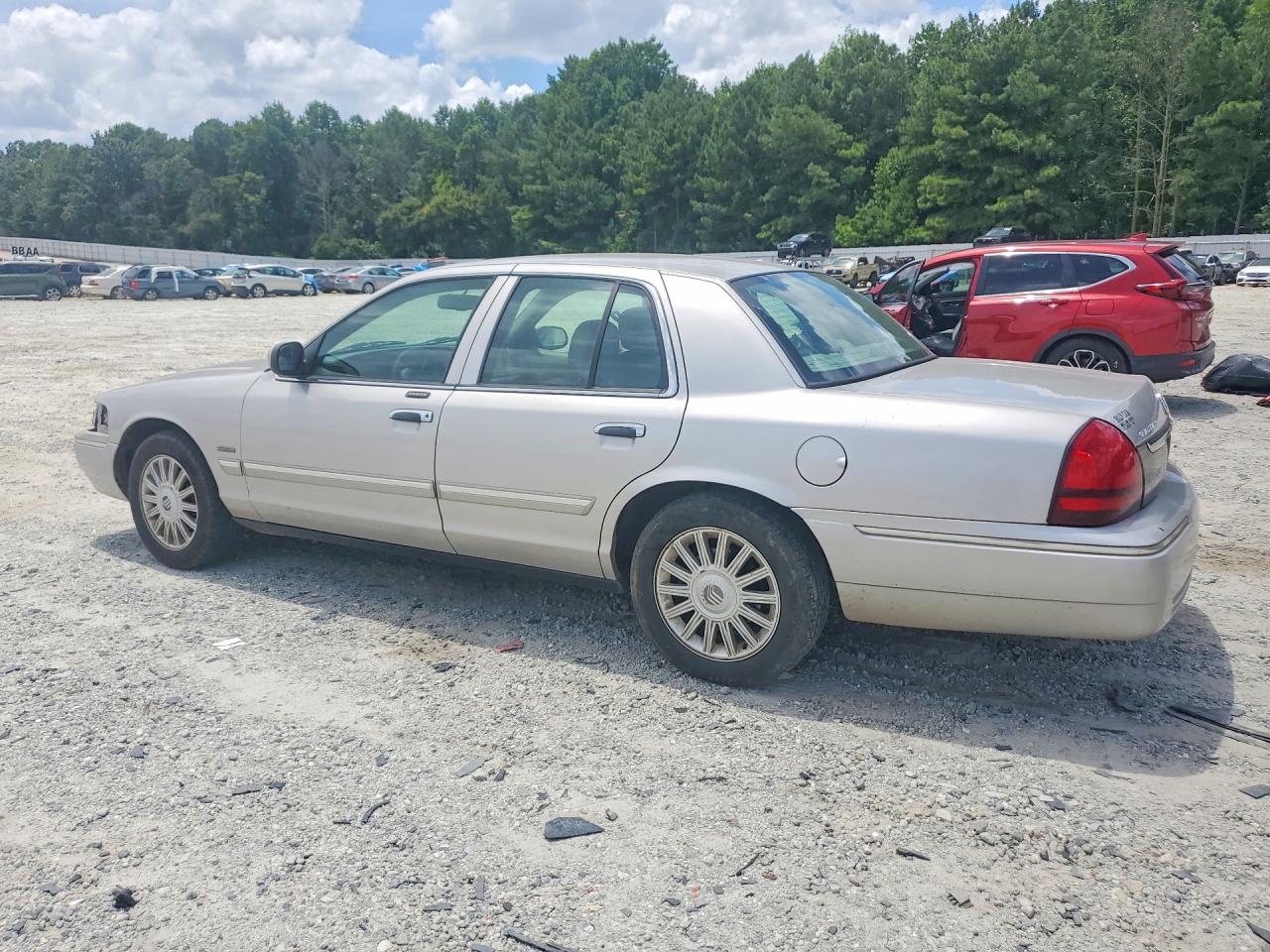 2009 Mercury Grand Marquis Ls Silver vin: 2MEHM75V39X615319