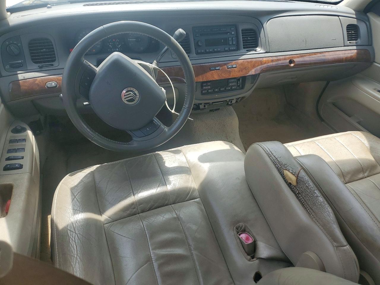 2009 Mercury Grand Marquis Ls Silver vin: 2MEHM75V39X615319