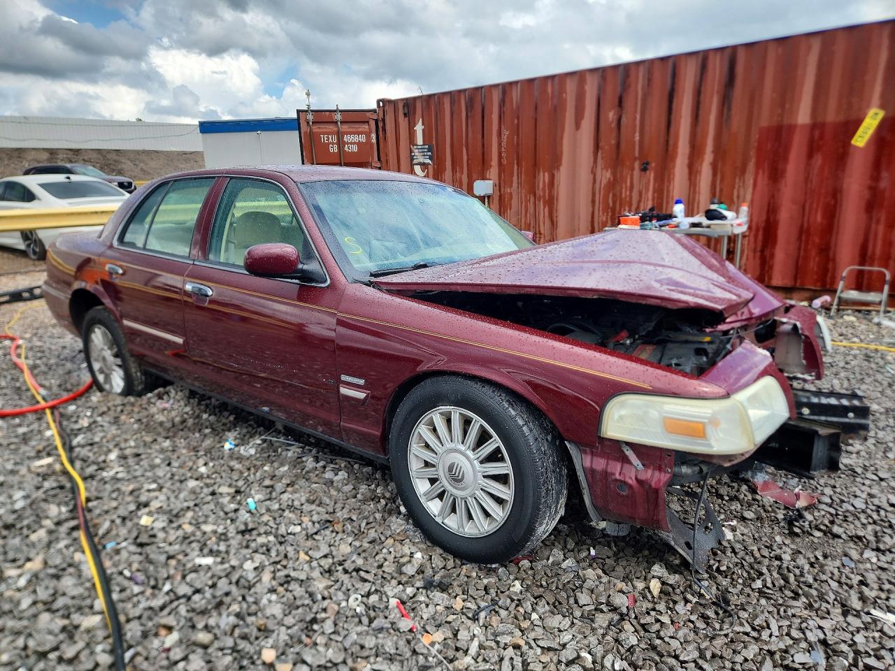 2009 Mercury Grand Marquis Ls Бордовый vin: 2MEHM75V39X630225